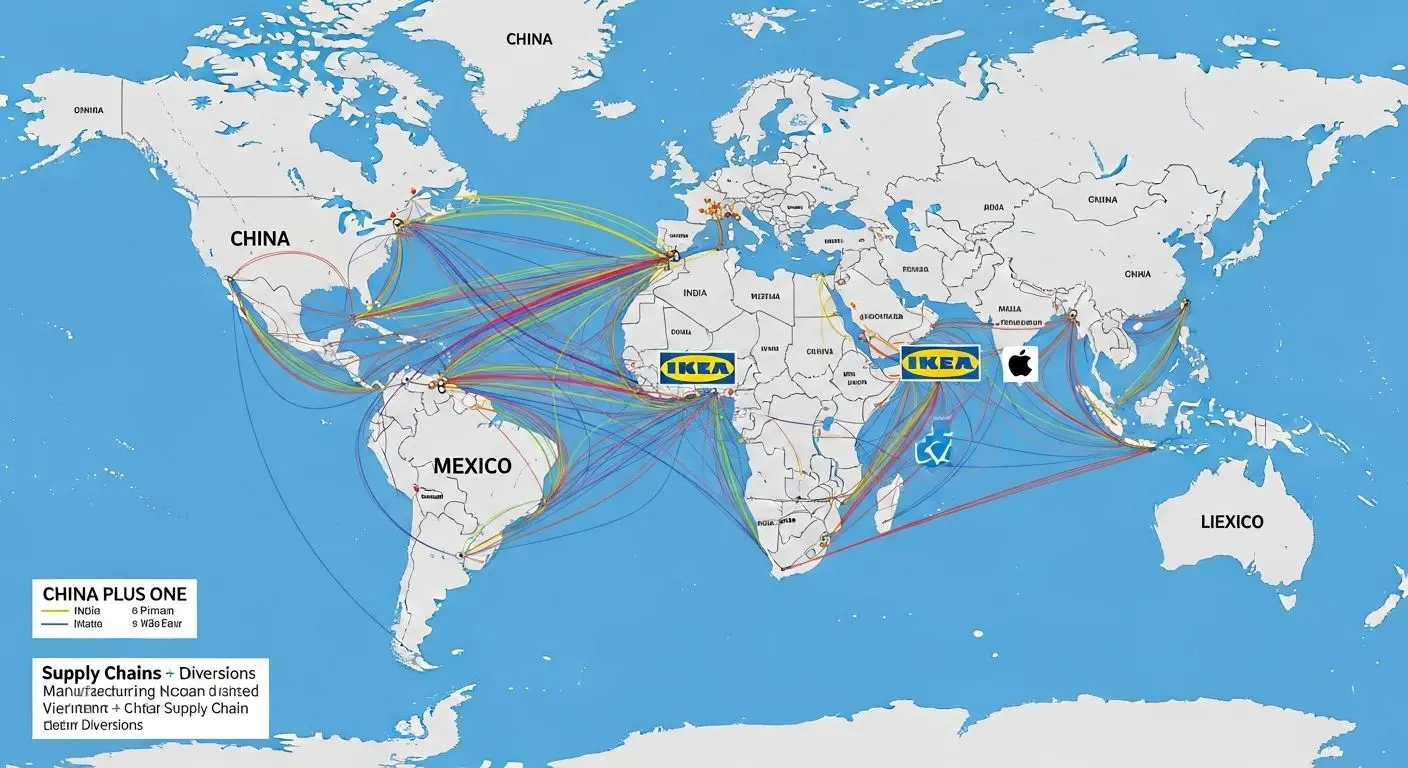 글로벌 기업들의 '탈중국' 움직임과 소비 둔화