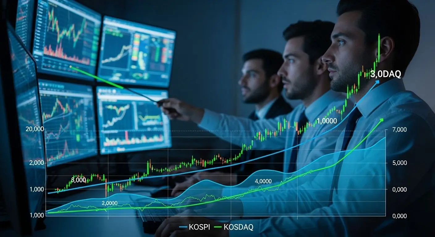 목표 전망: 코스피 7,000, 코스닥 3,000 시대의 도래