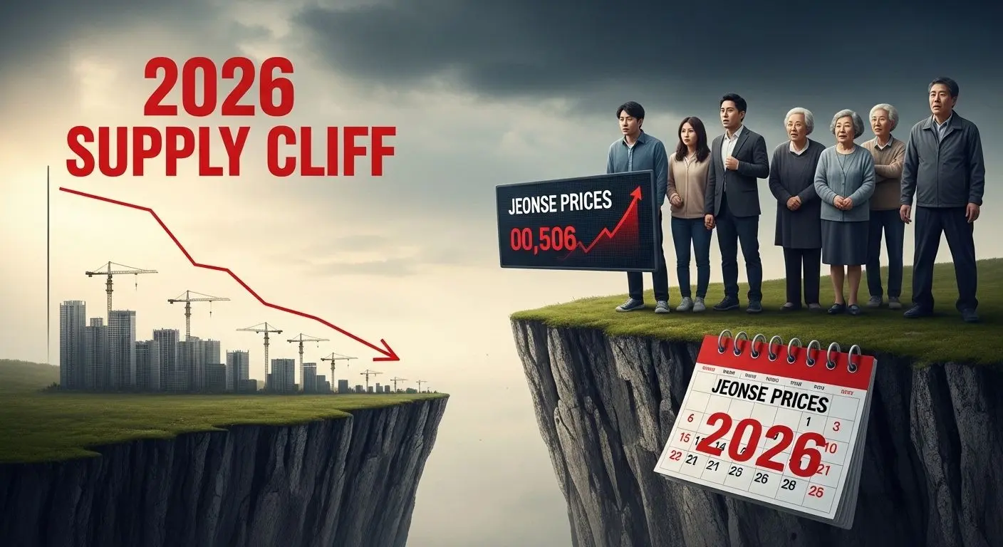 2026년 공급 절벽: 정부가 진짜 두려워하는 것