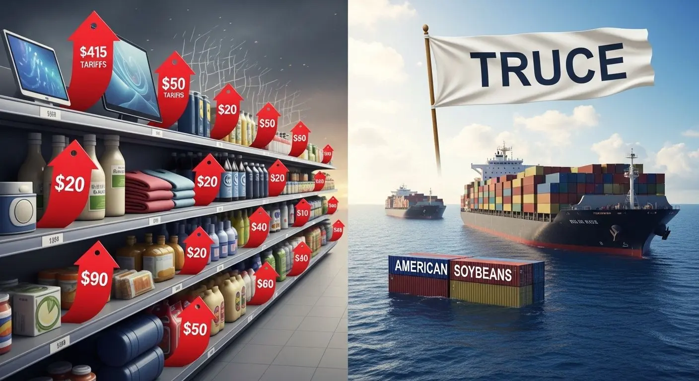 세 번째 전략: 중국과의 무역 휴전, 선거 전 물가 안정이 최우선