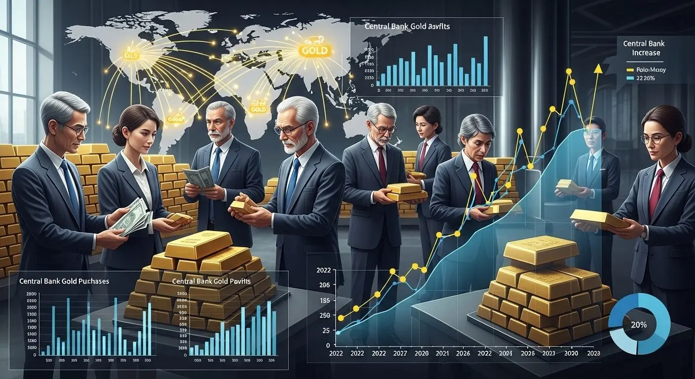 전 세계 중앙은행이 금을 사드리는 진짜 이유