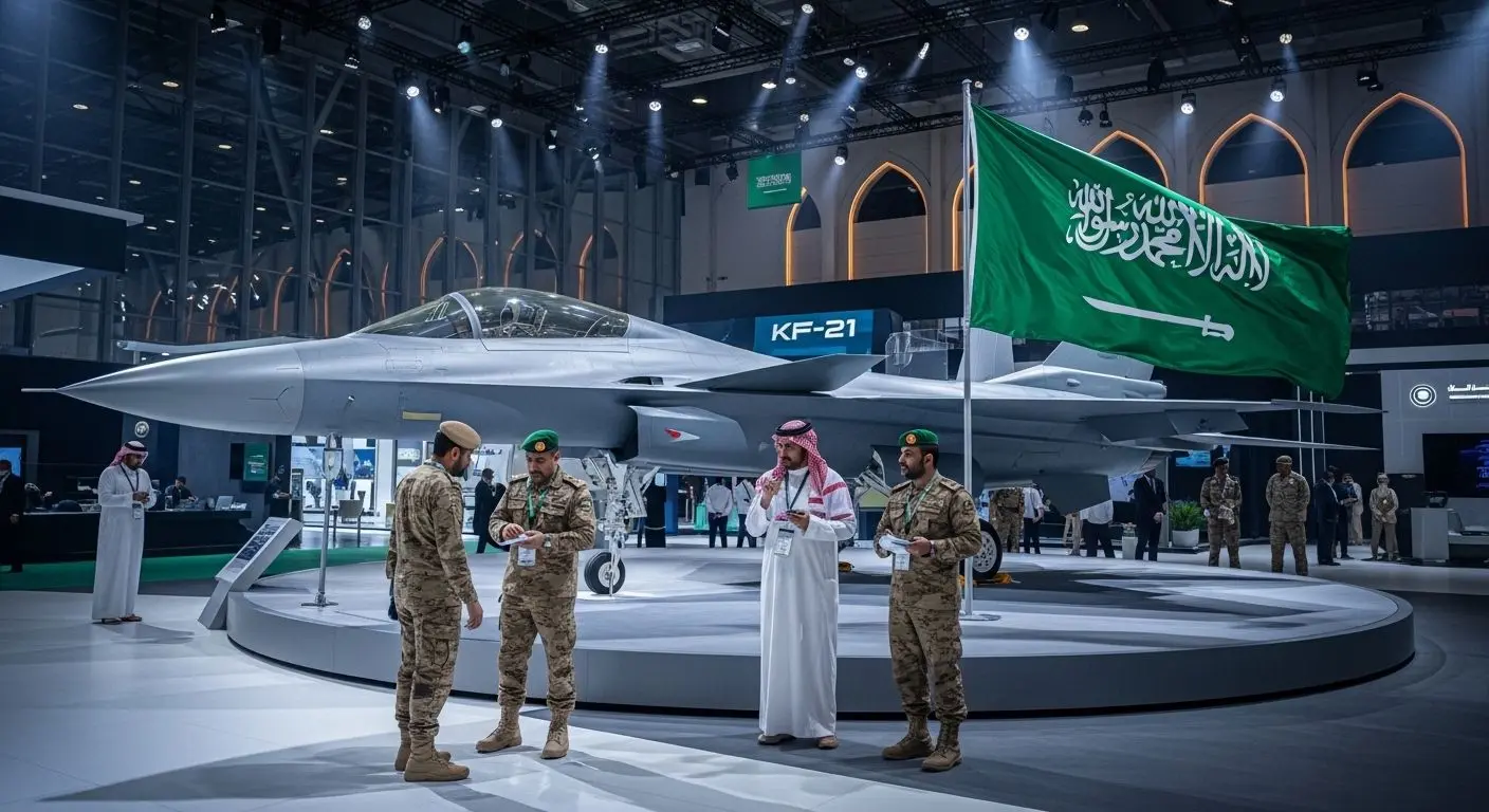 사우디아라비아, KF-21에 뜨거운 관심 보여