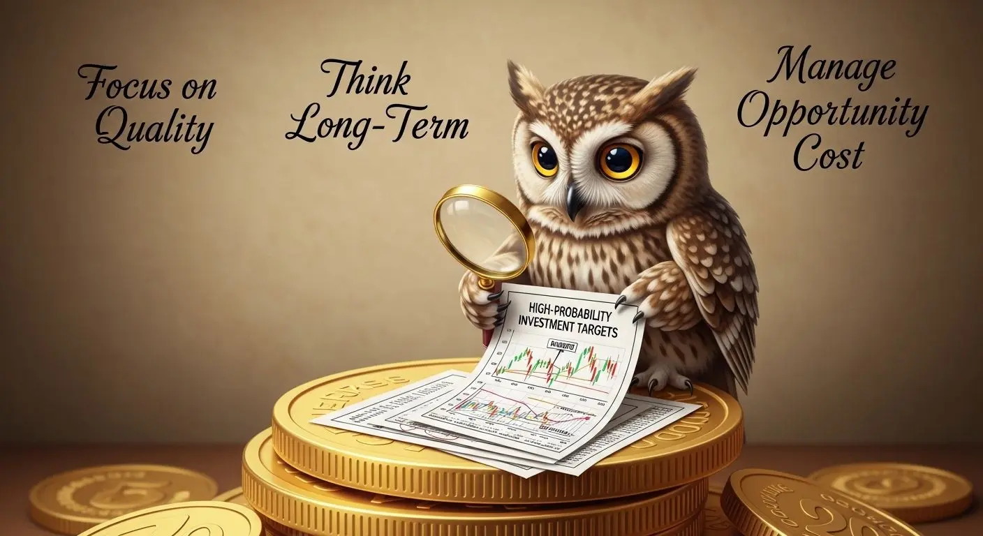 결론: 확률 높은 투자에 집중하는 지혜