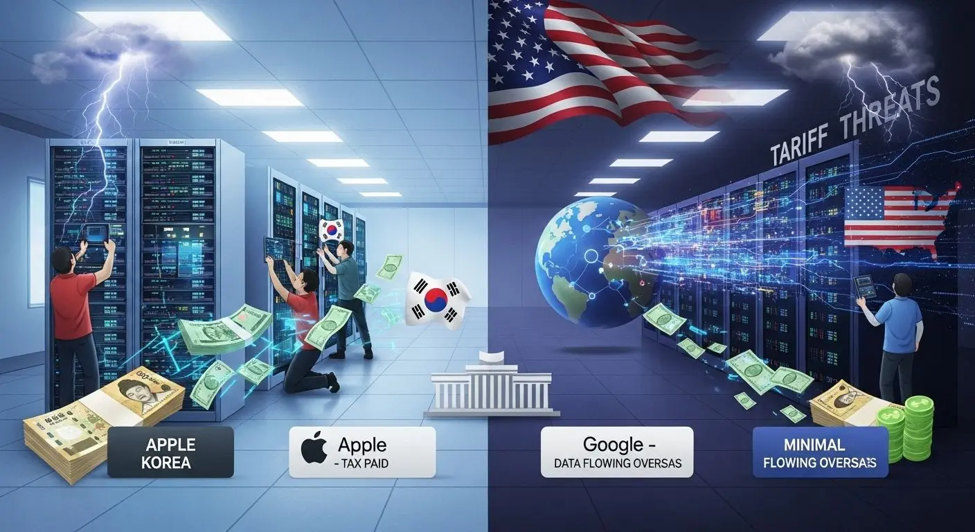 국제적 압력과 해법: 애플과 구글의 상반된 태도