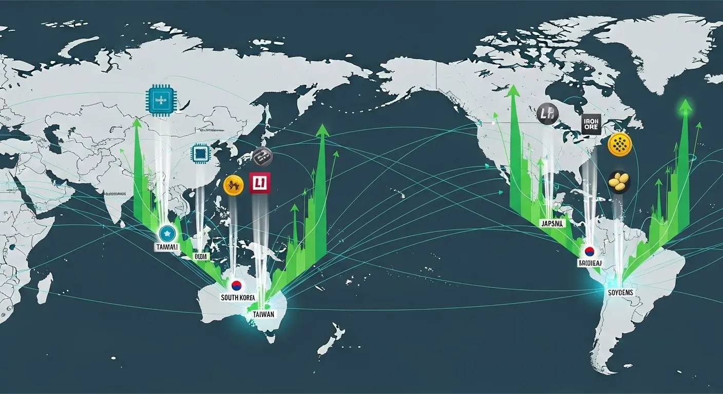 글로벌 기회의 발견: 반도체·원자재 국가들의 대호황