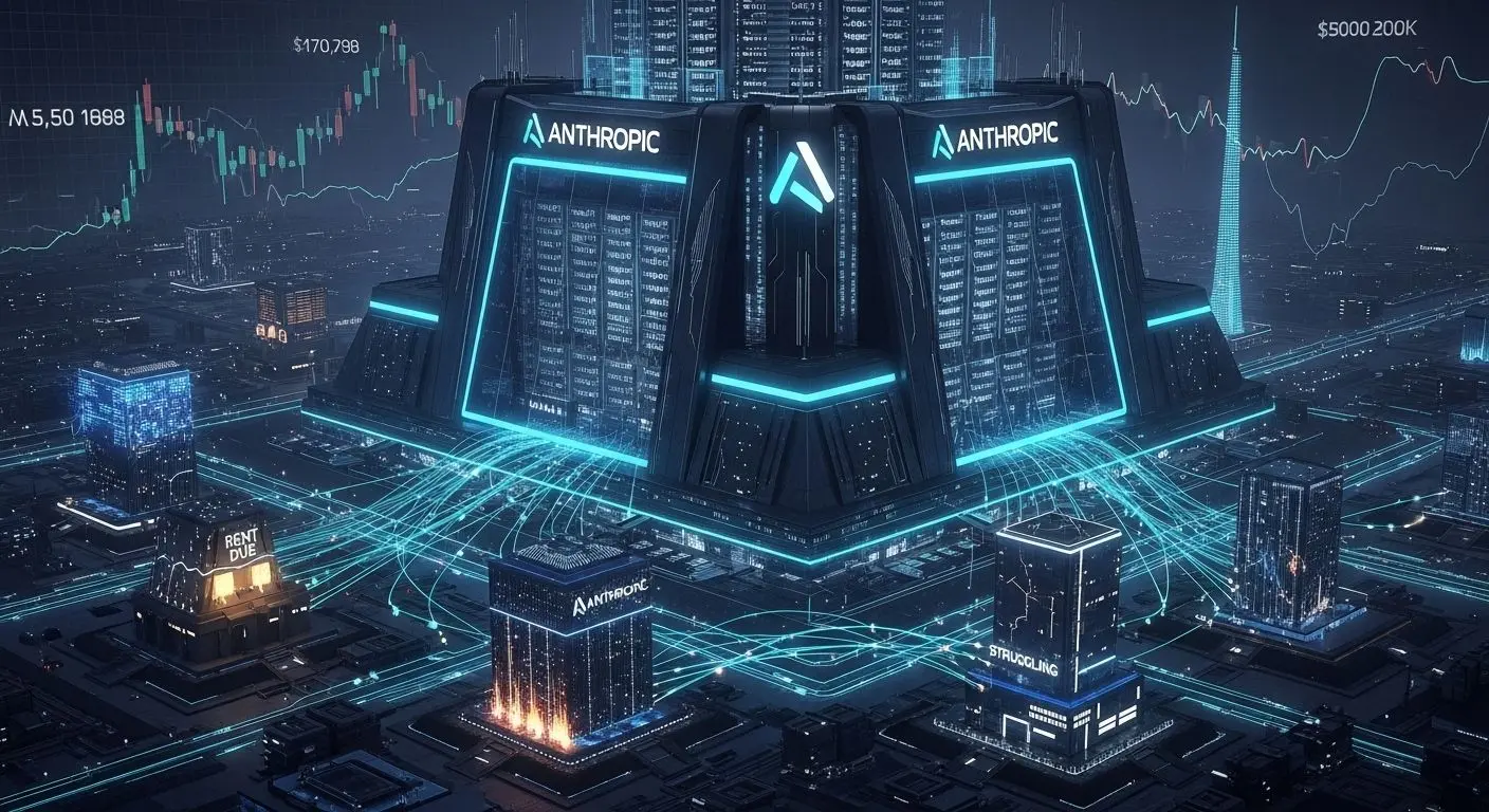 시나리오 1: AI 껍데기들의 대몰락