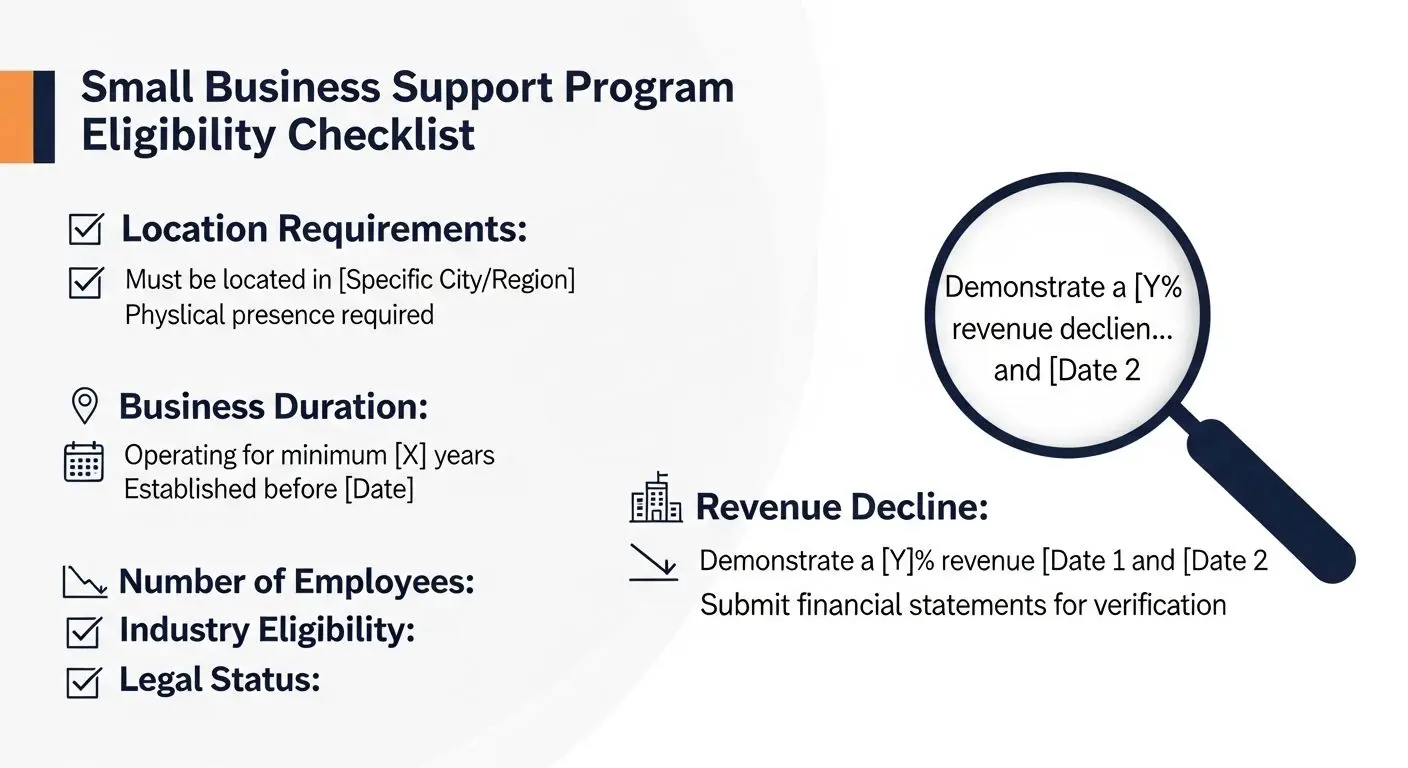 지원 대상 자격요건: 나는 지원받을 수 있을까?