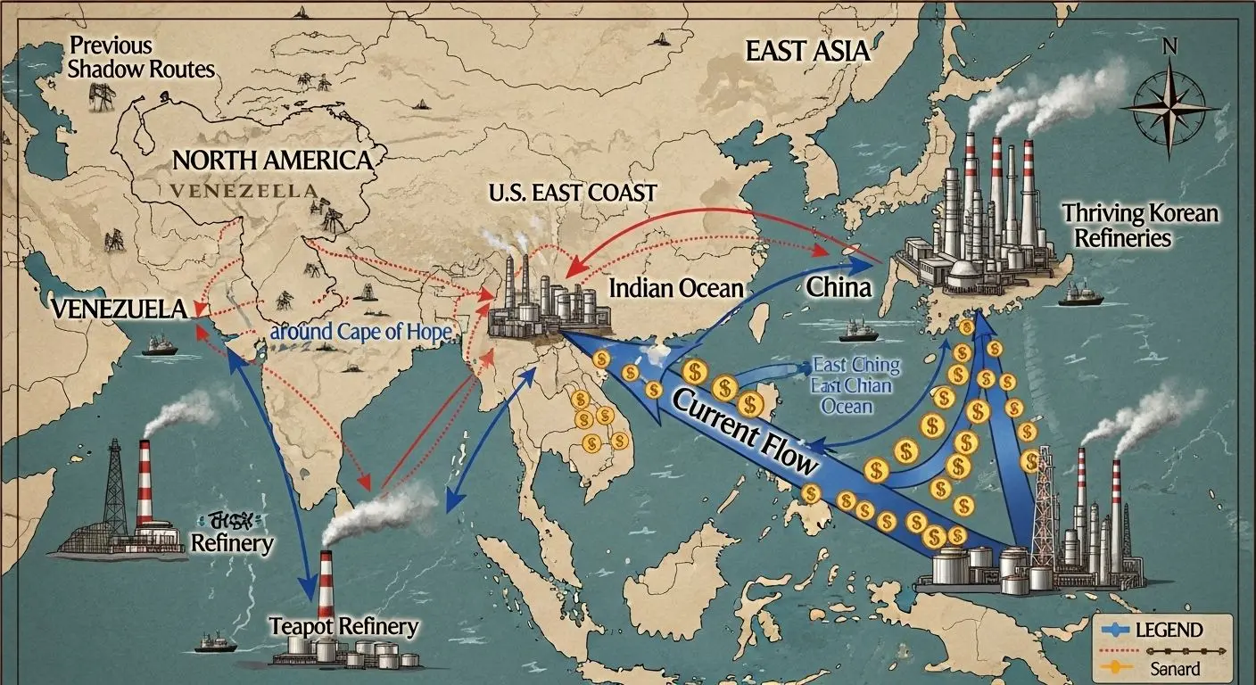 중국의 몰락과 아시아 정유사의 기회