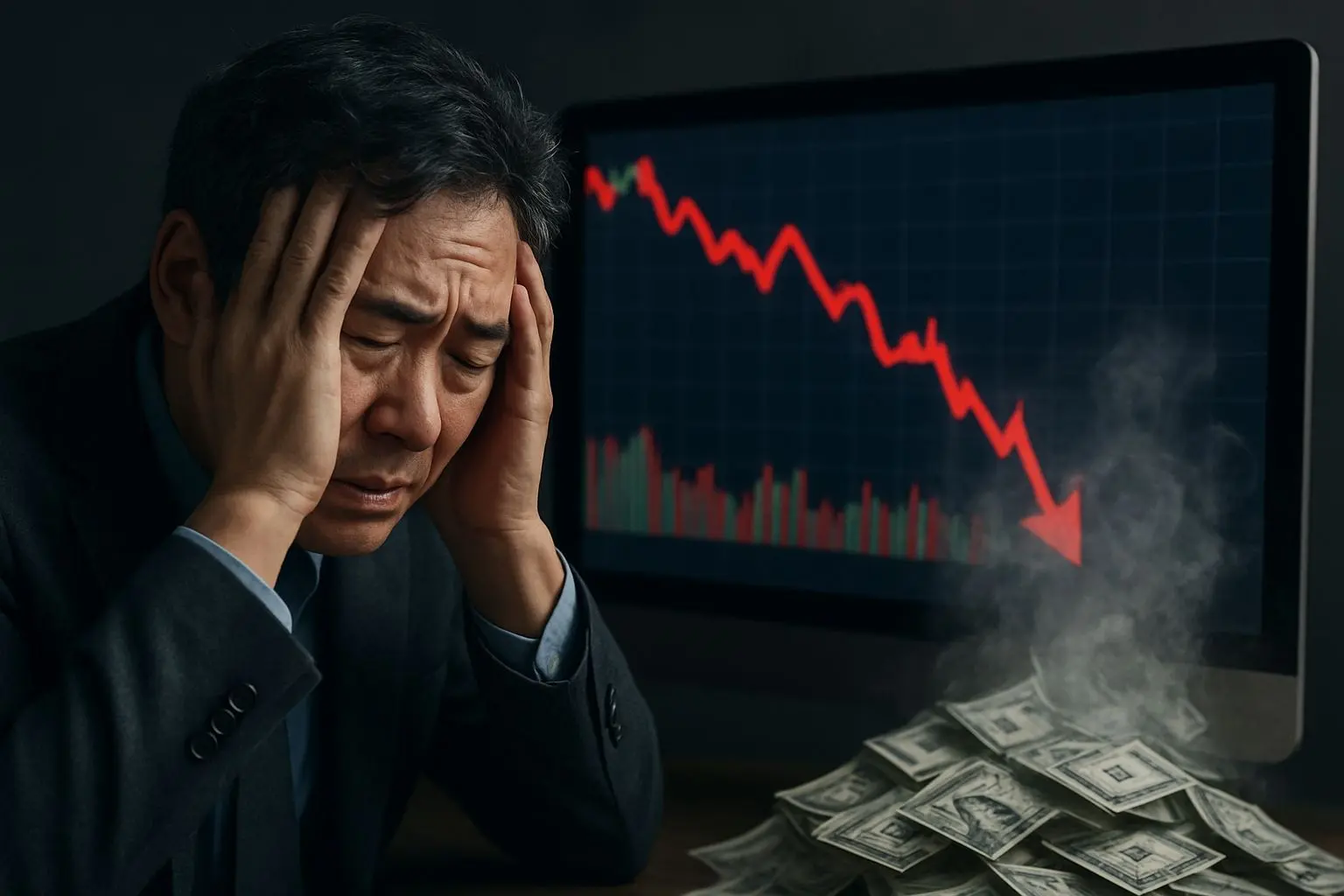 패턴 4: 무계획한 투자로 자산을 증발시키는 경우