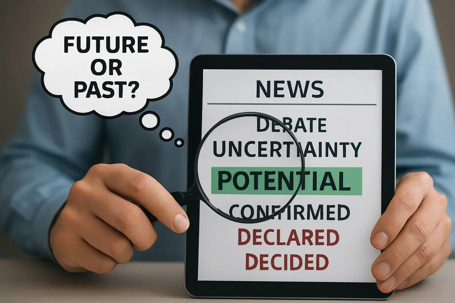 '미래인가, 과거인가?' 뉴스를 보는 새로운 관점