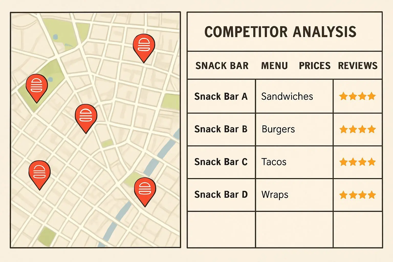 우리 동네 마곡동 분식집 벤치마킹 사례 분석