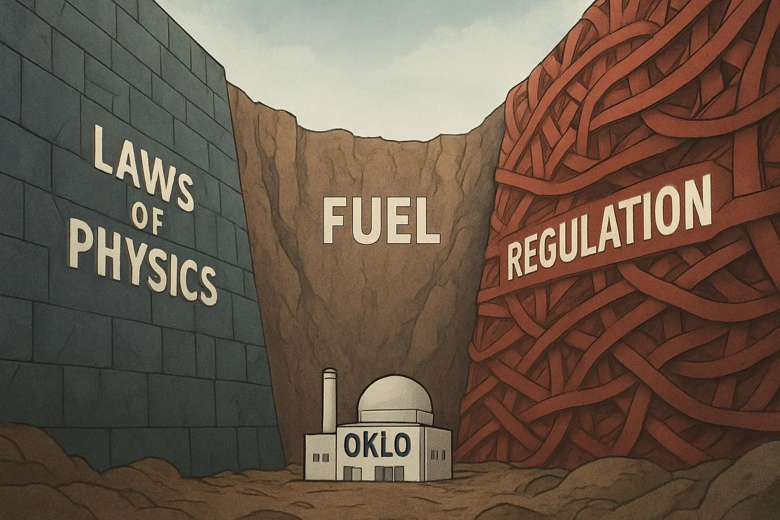 오클로가 넘어야 할 죽음의 계곡: 물리, 연료, 규제