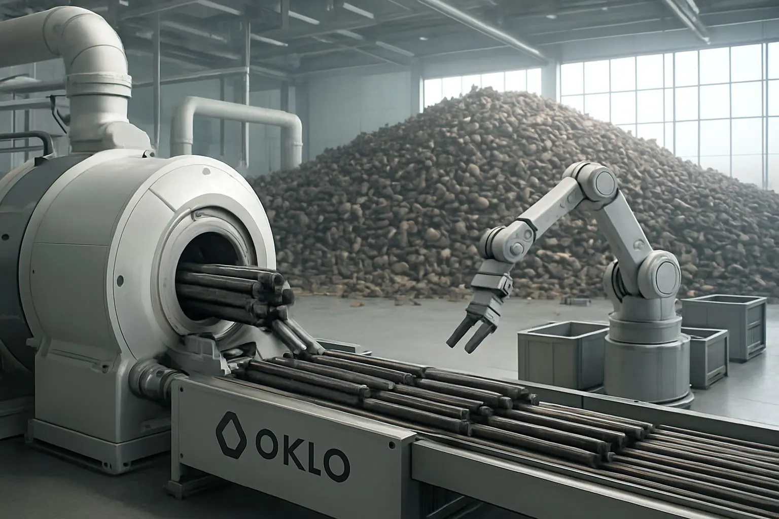 오클로의 진짜 게임: 핵연료 재활용 플랫폼 사업?
