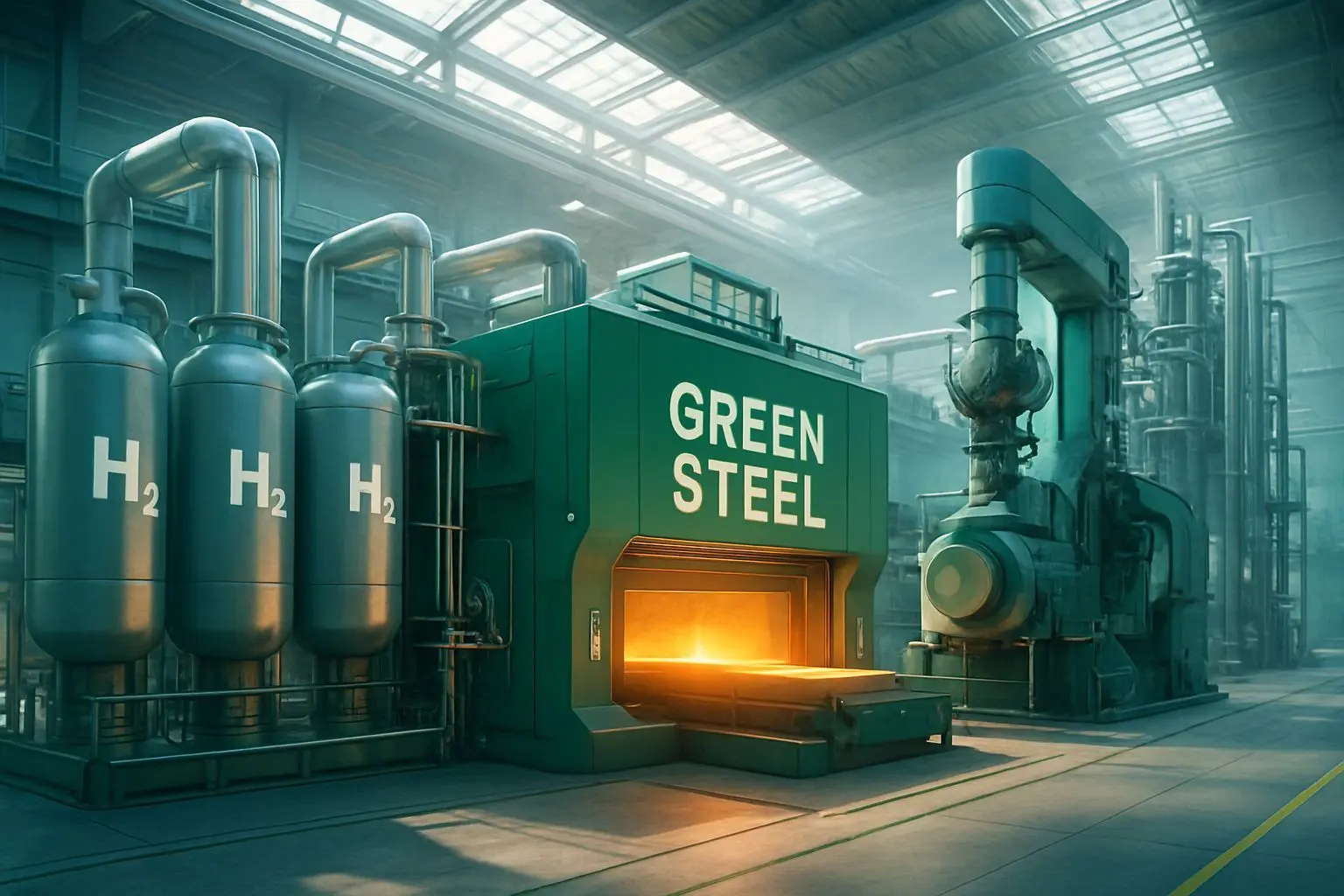 미래를 위한 전환: 수소 제철과 고부가가치 소재로의 혁신