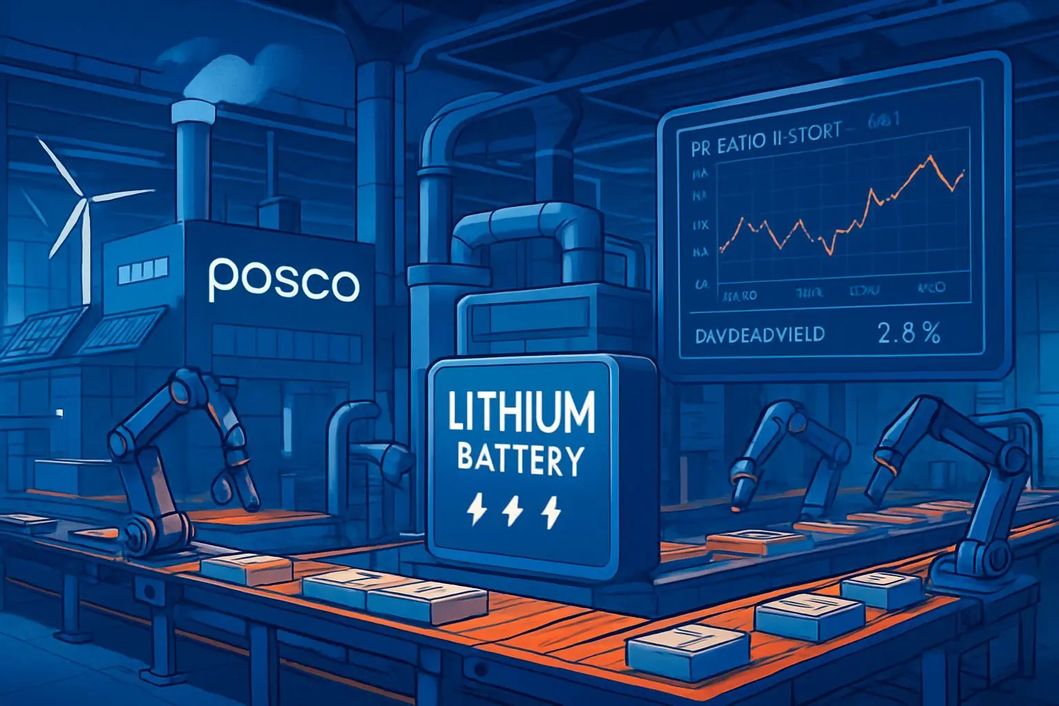 중기 투자(1-1.5년): 포스코홀딩스, 철강巨人的 변신과 가치 재발견
