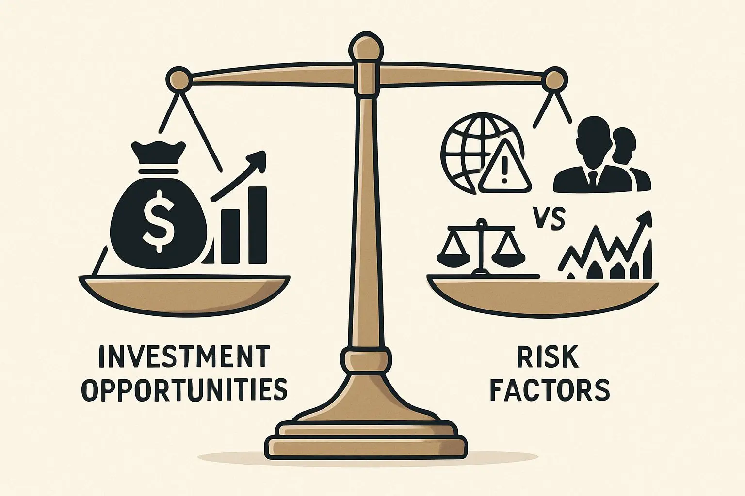 주요 리스크 요인과 균형 있는 접근법