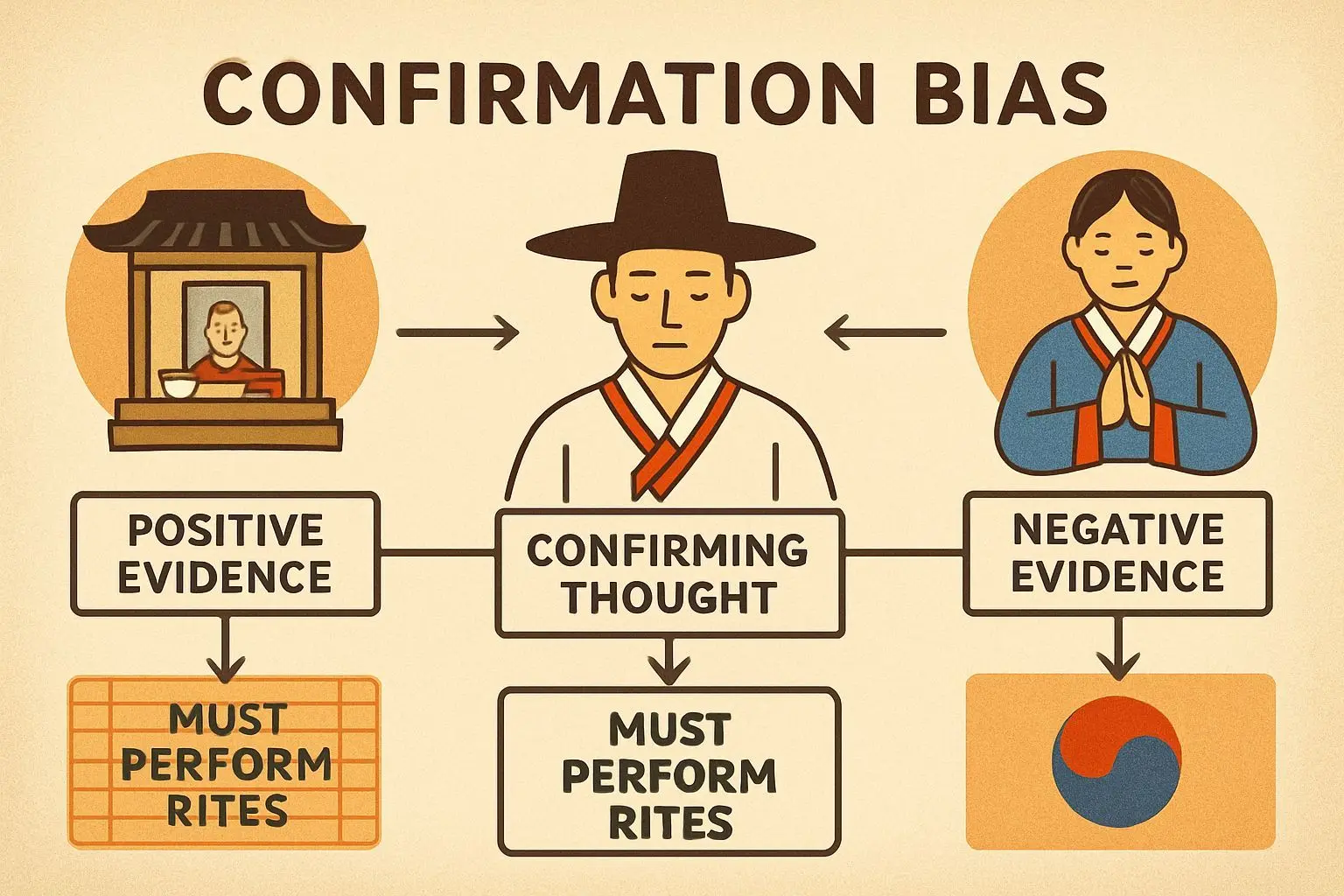 심리적 통제 메커니즘: 두려움과 확증 편향의 덫
