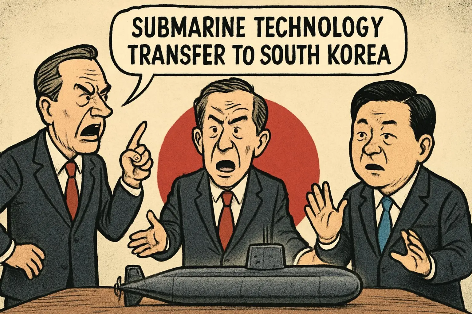 미국의 정치적 압력과 일본의 숨은 역할