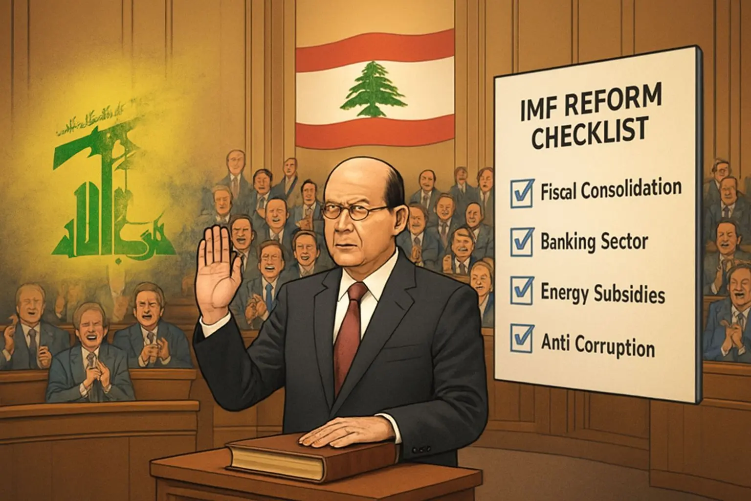 희망의 신호: 새로운 지도자와 헤즈볼라 권력 약화