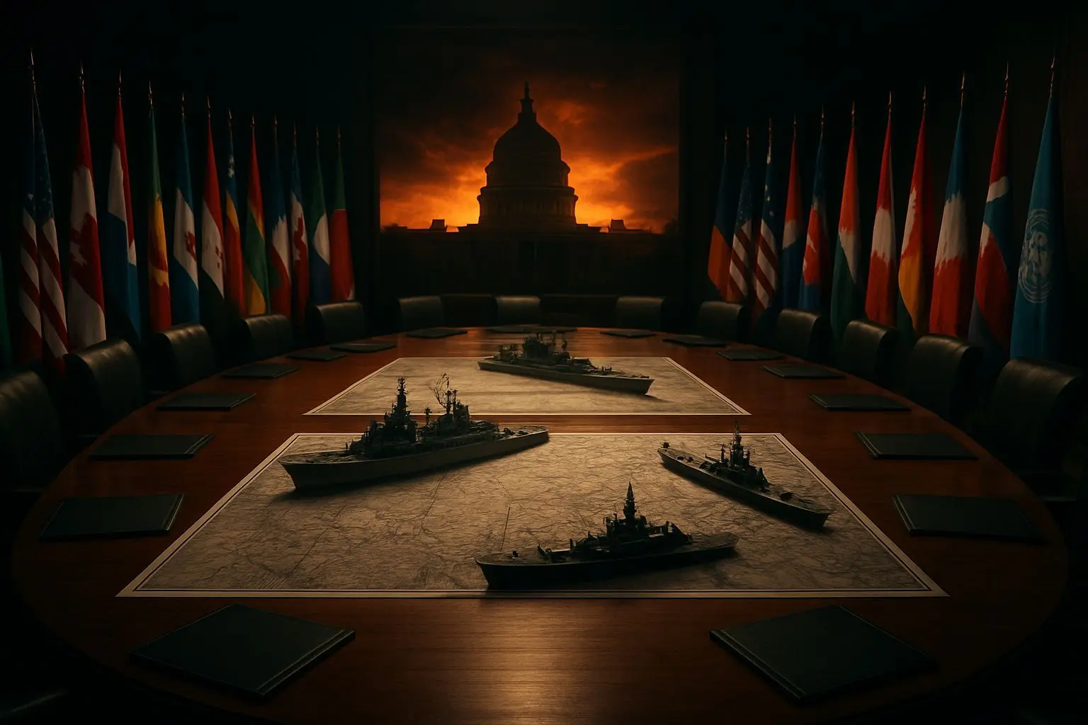 평화위원회에서 전쟁 준비가 나온 아이러니