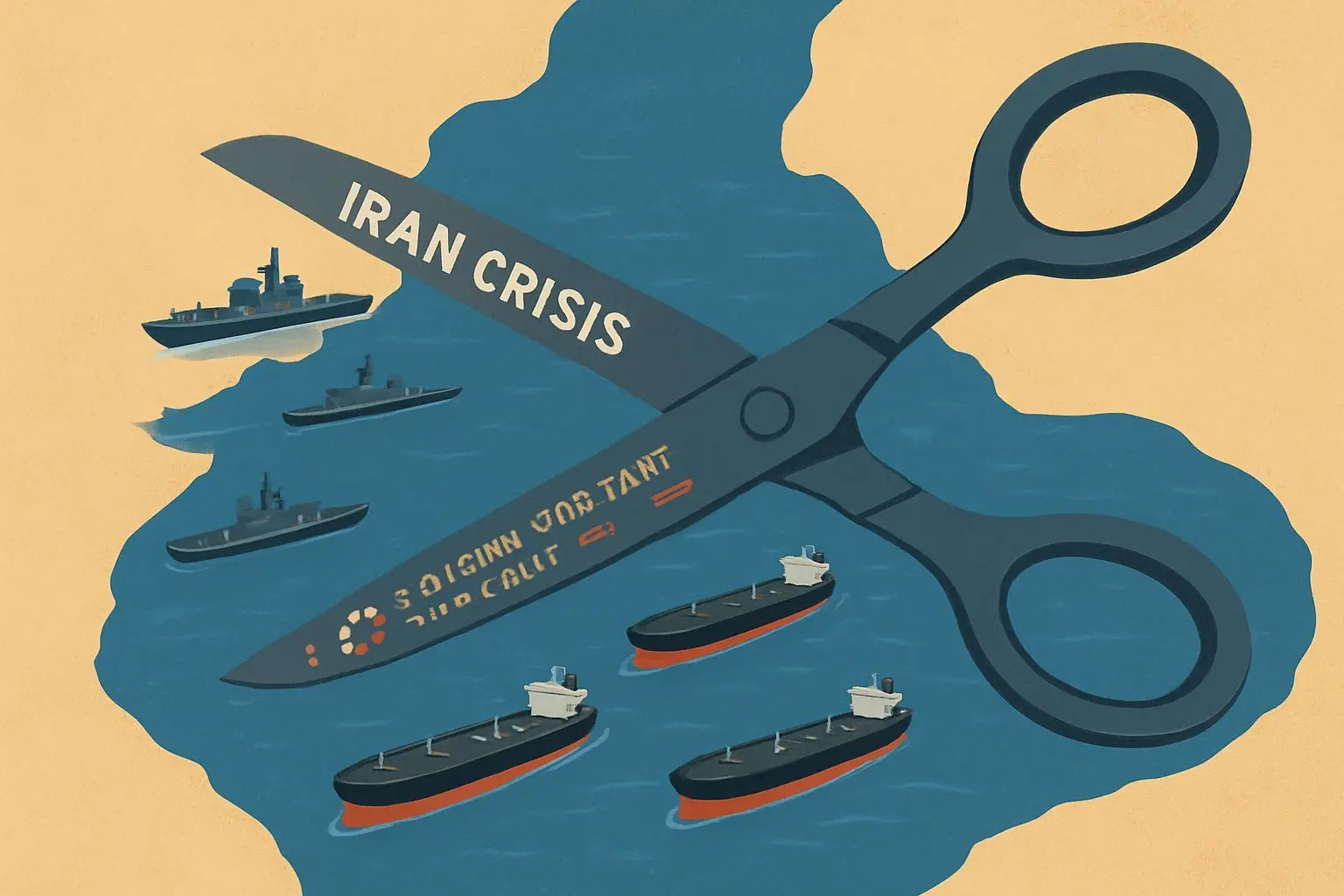 호르무즈 해협의 '가위 효과': 이란 위기와 인도 수입 변화가 동시에 조이다