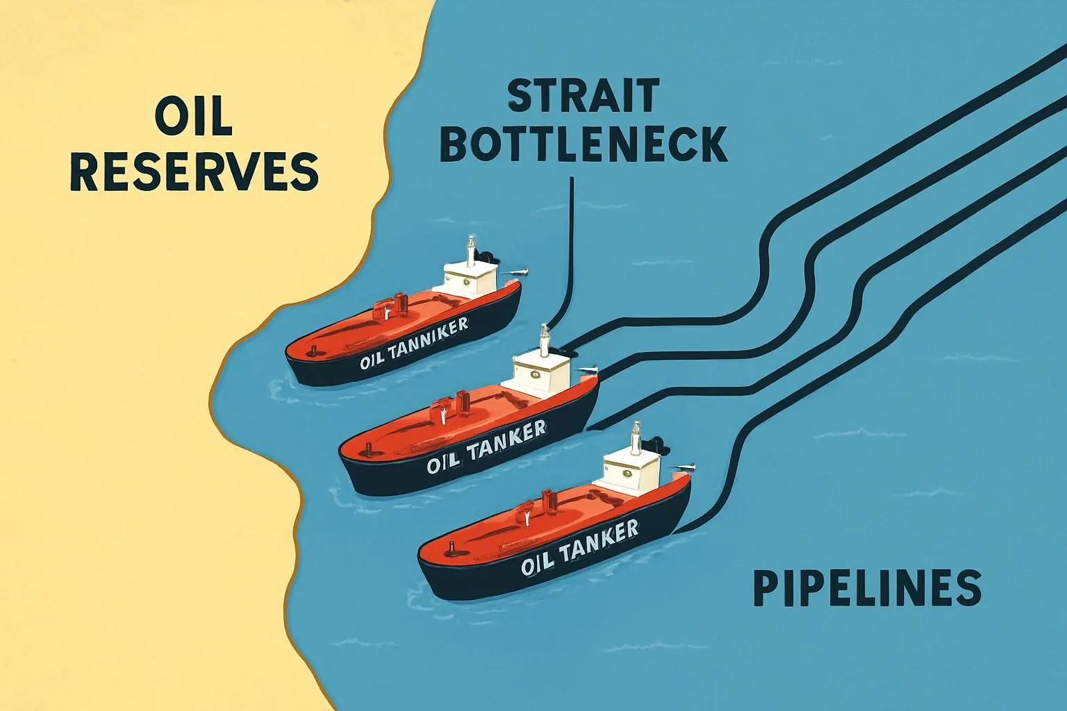 오펙 여유분 580만 배럴의 허상: 길이 막히면 소용없다