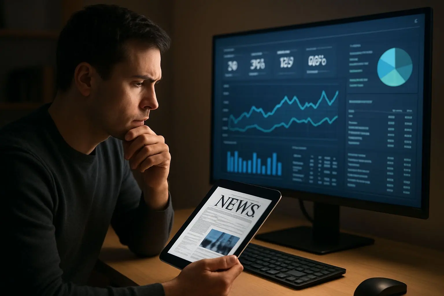 뉴스가 침묵하는 이유와 숫자를 읽는 습관