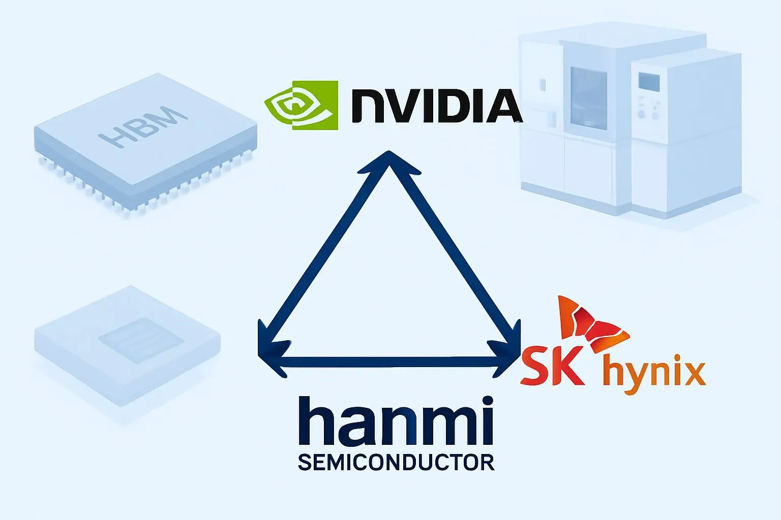엔비디아-하이닉스-한미반도체의 철통 같은 삼각 동맹