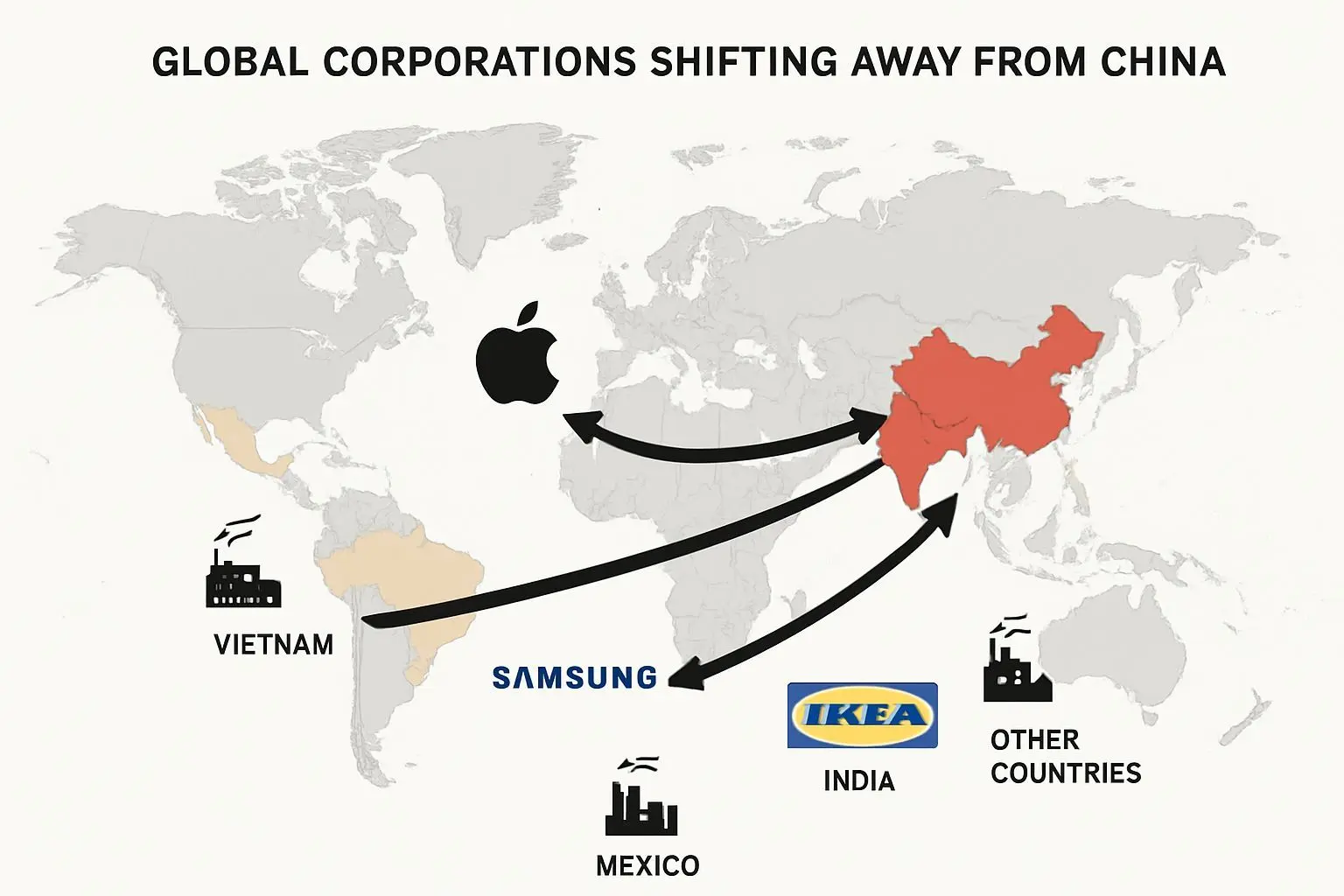 글로벌 기업의 전략 전환: '차이나 플러스 원' 시대