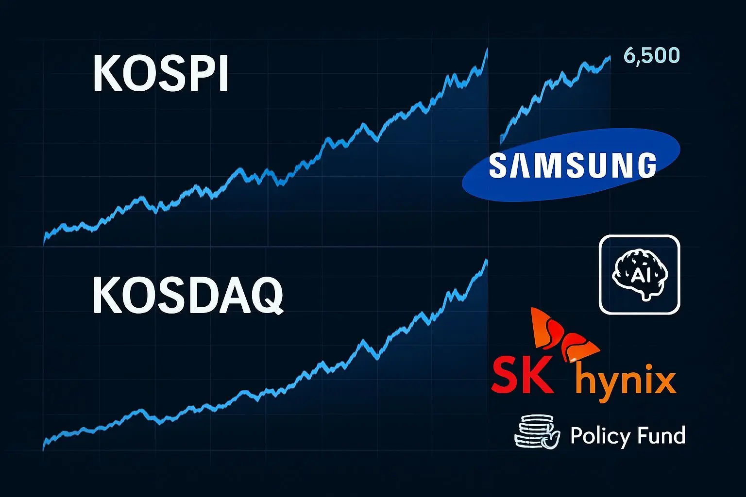 코스피 6,500·코스닥 1,500 전망의 구체적 근거