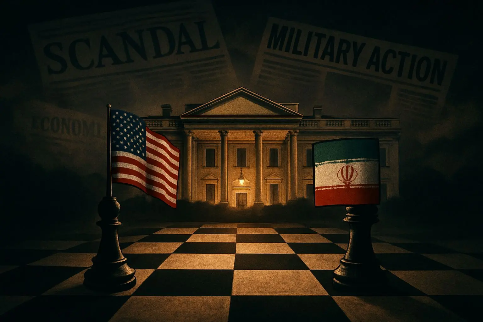 정치적 퍼즐: 국내 위기와 웨그 더독 시나리오