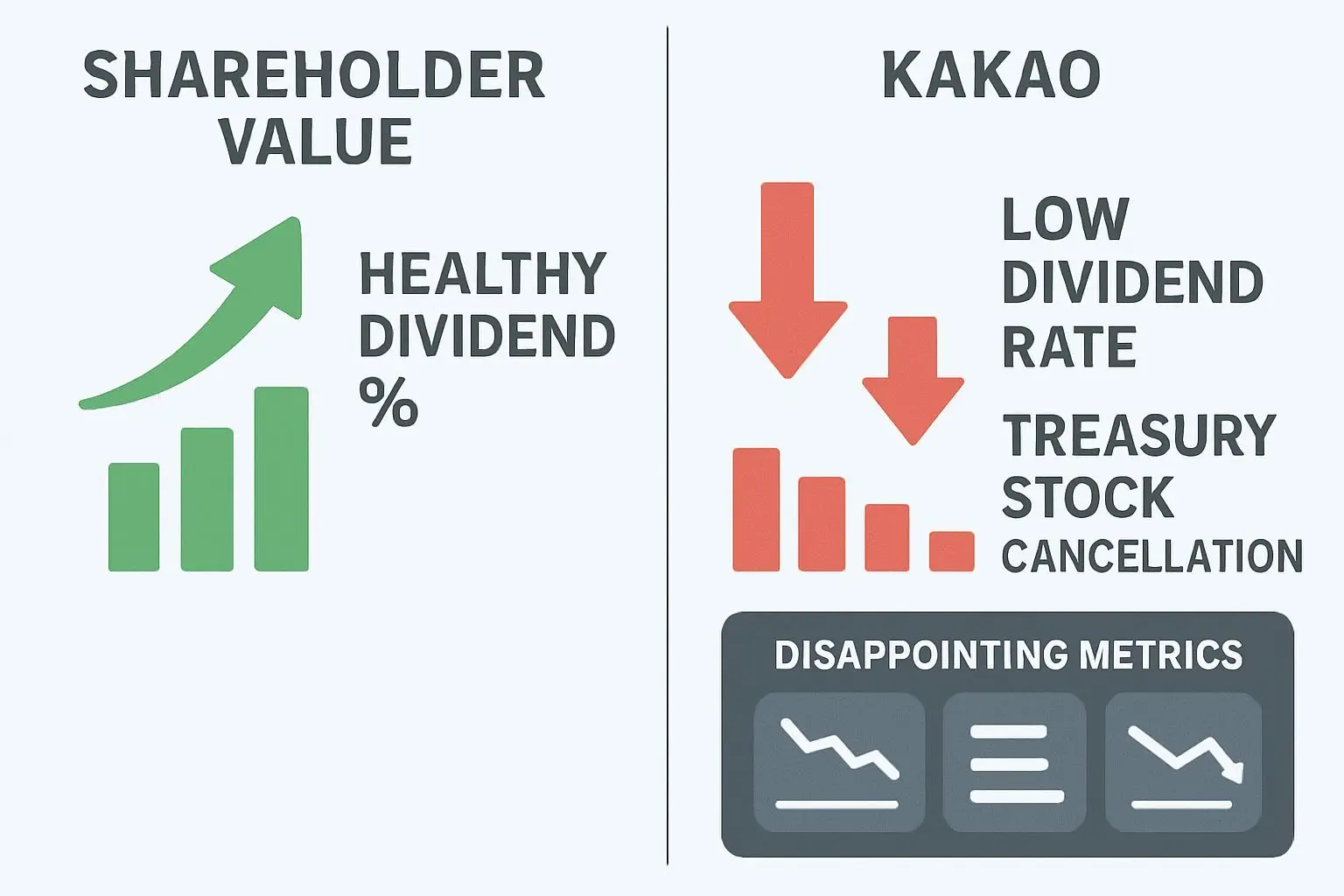 카카오의 신뢰 문제: 주주 가치 정책의 아쉬움