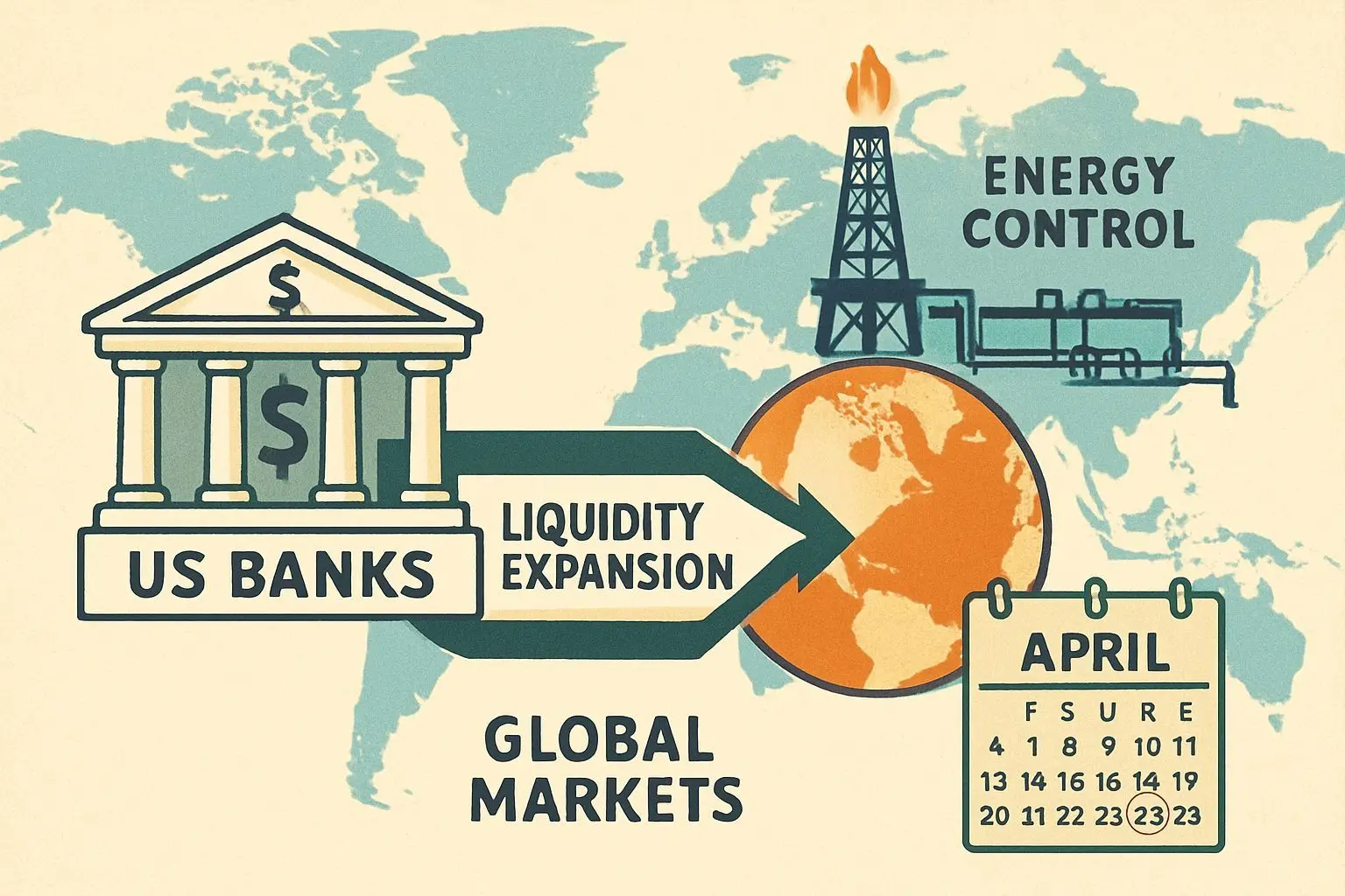 트럼프 행정부의 숨은 그림: 에너지 패권과 4월 이후 유동성 대방출