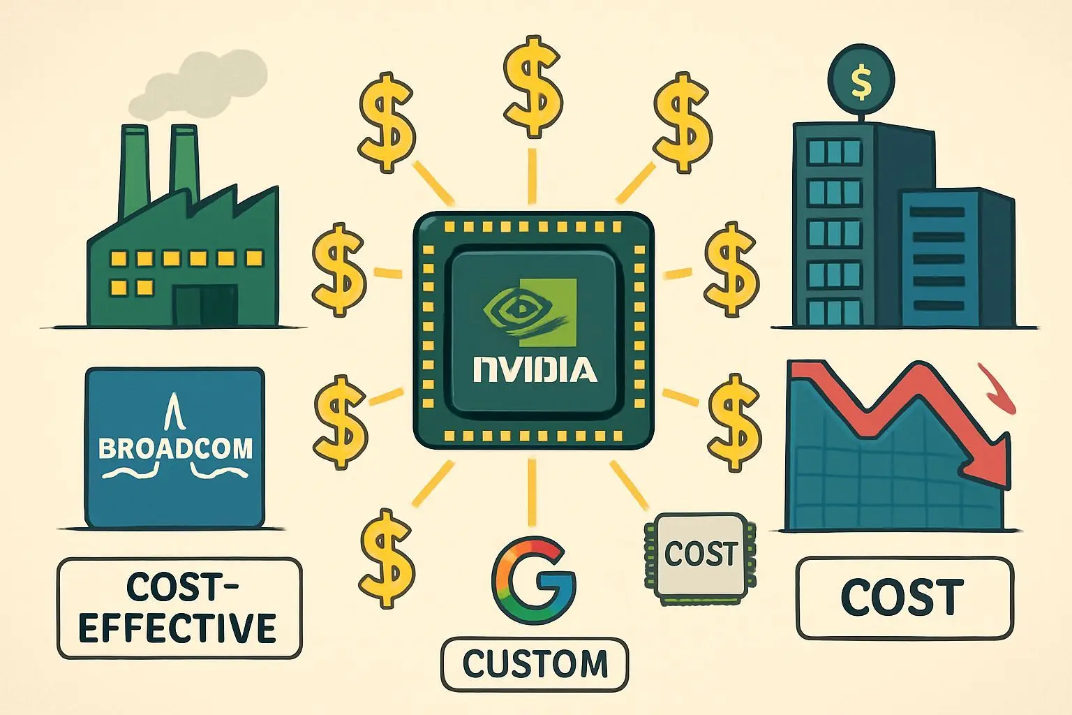AI 버블론 vs. 엔비디아 독점: 반도체 산업의 진화적 전환