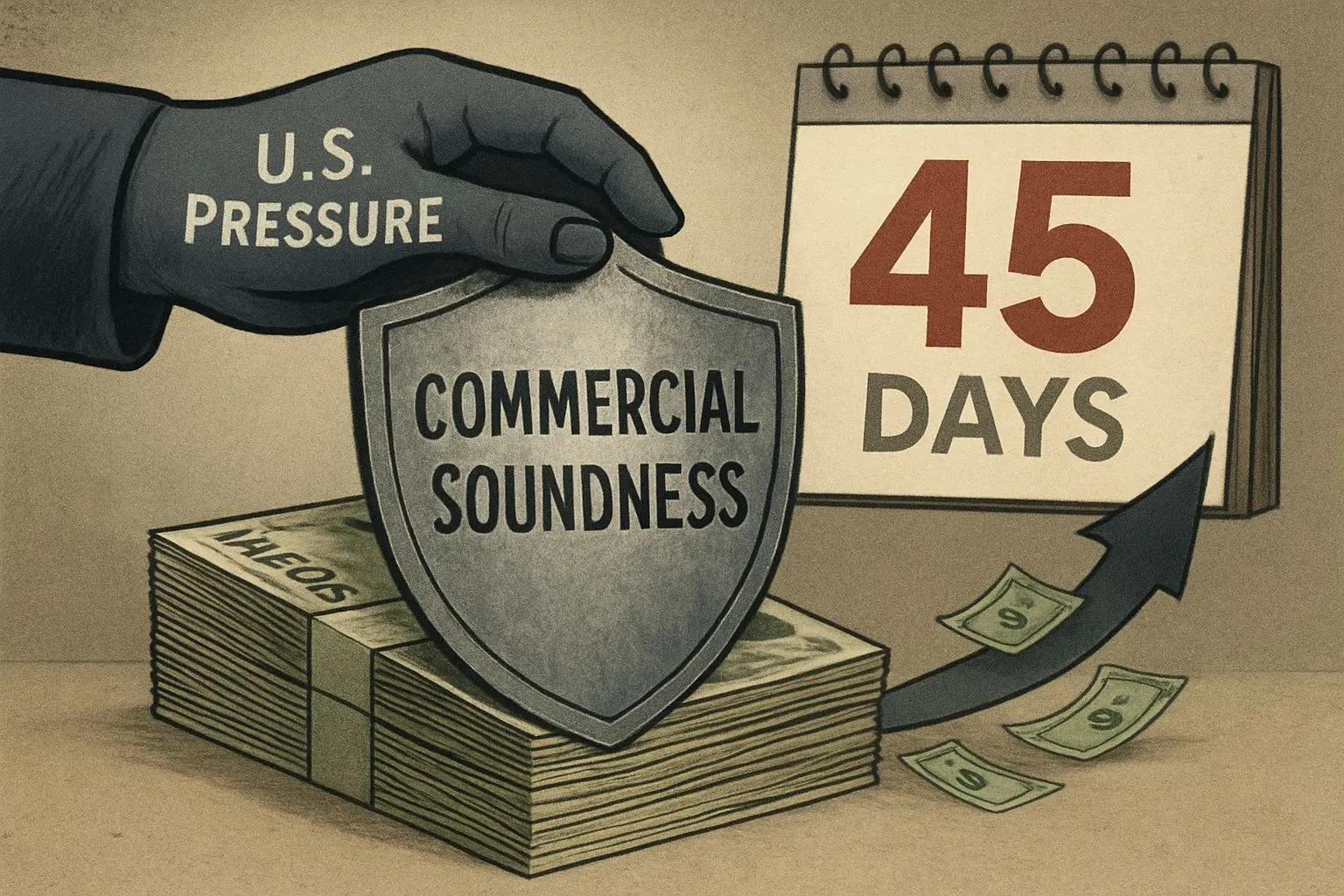 한국의 방어막: 상업적 합리성과 자금 집행 조건