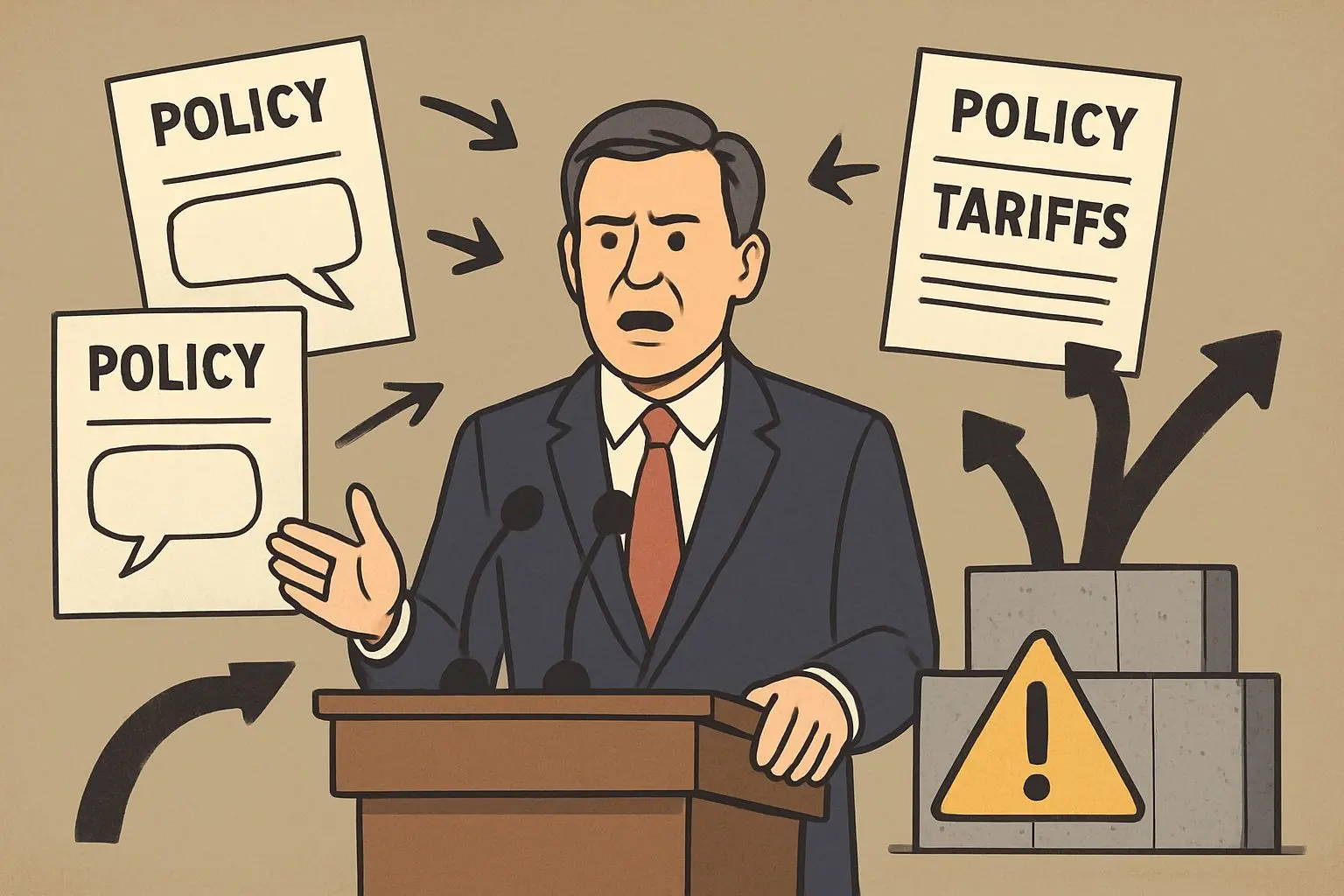 트럼프의 대응과 불확실성: 상승장 속의 그림자