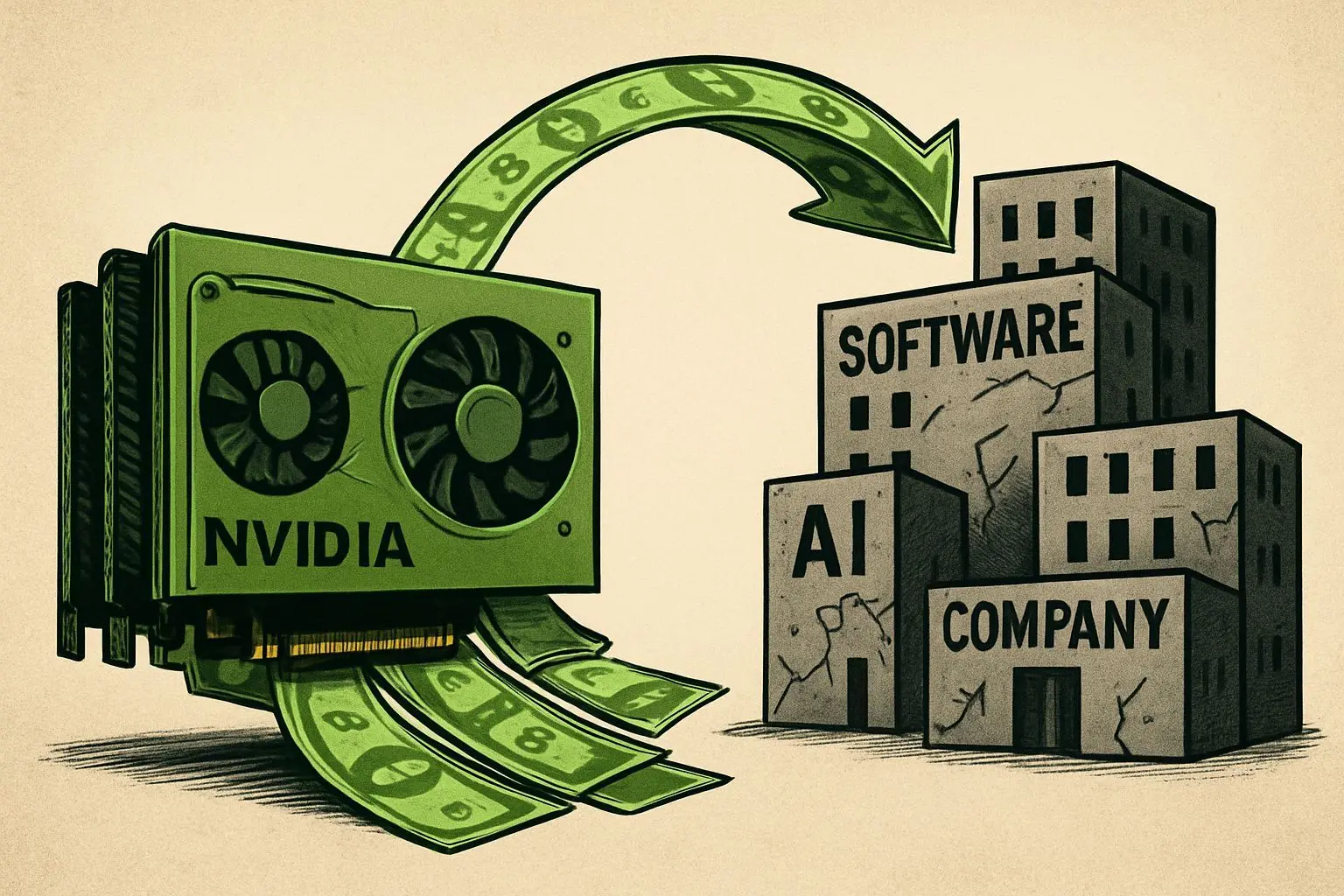 AI 산업의 진짜 문제: 엔비디아 독점과 소프트웨어 업체의 고민