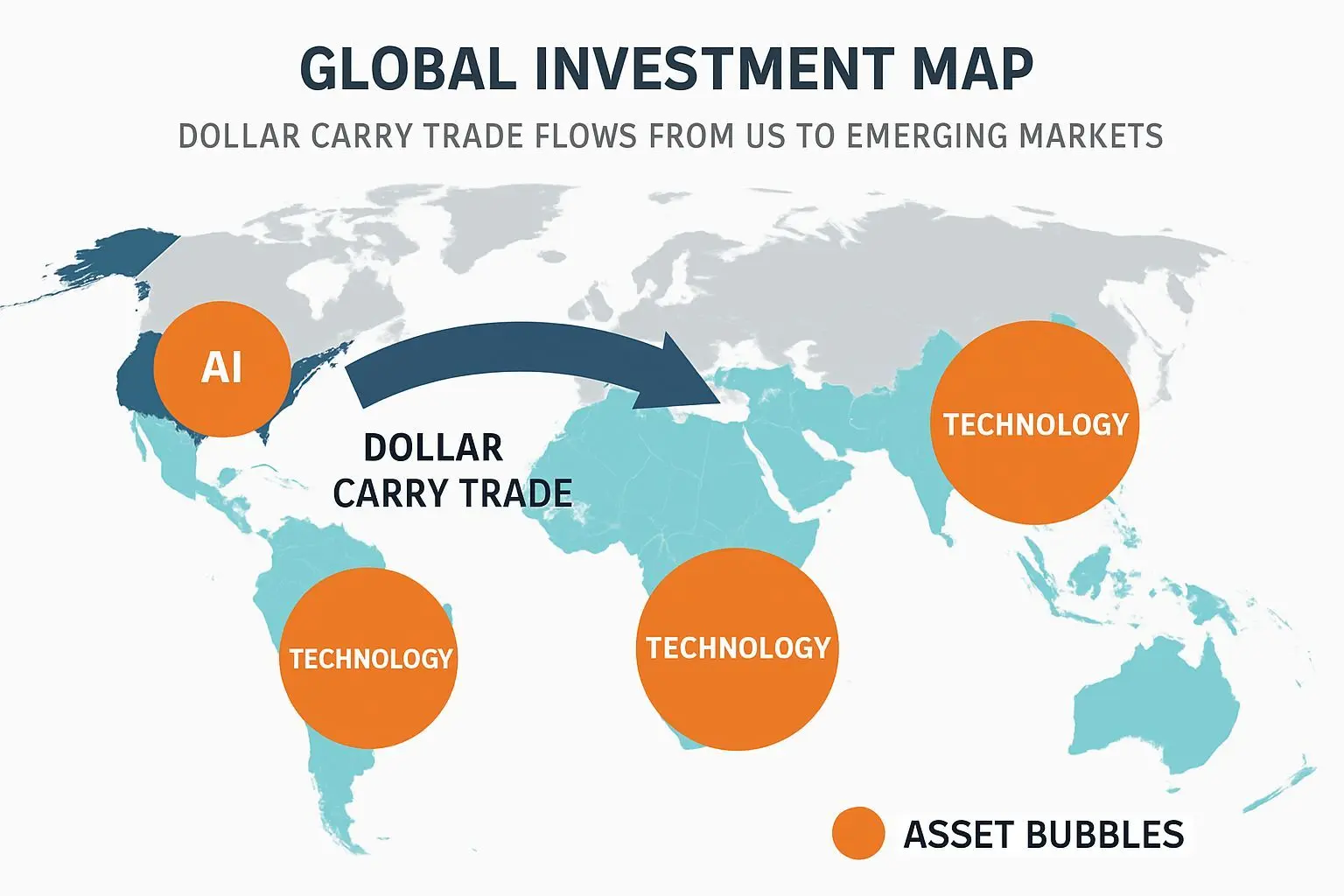 🌍 달러 캐리 트레이드와 선택적 자산 시대