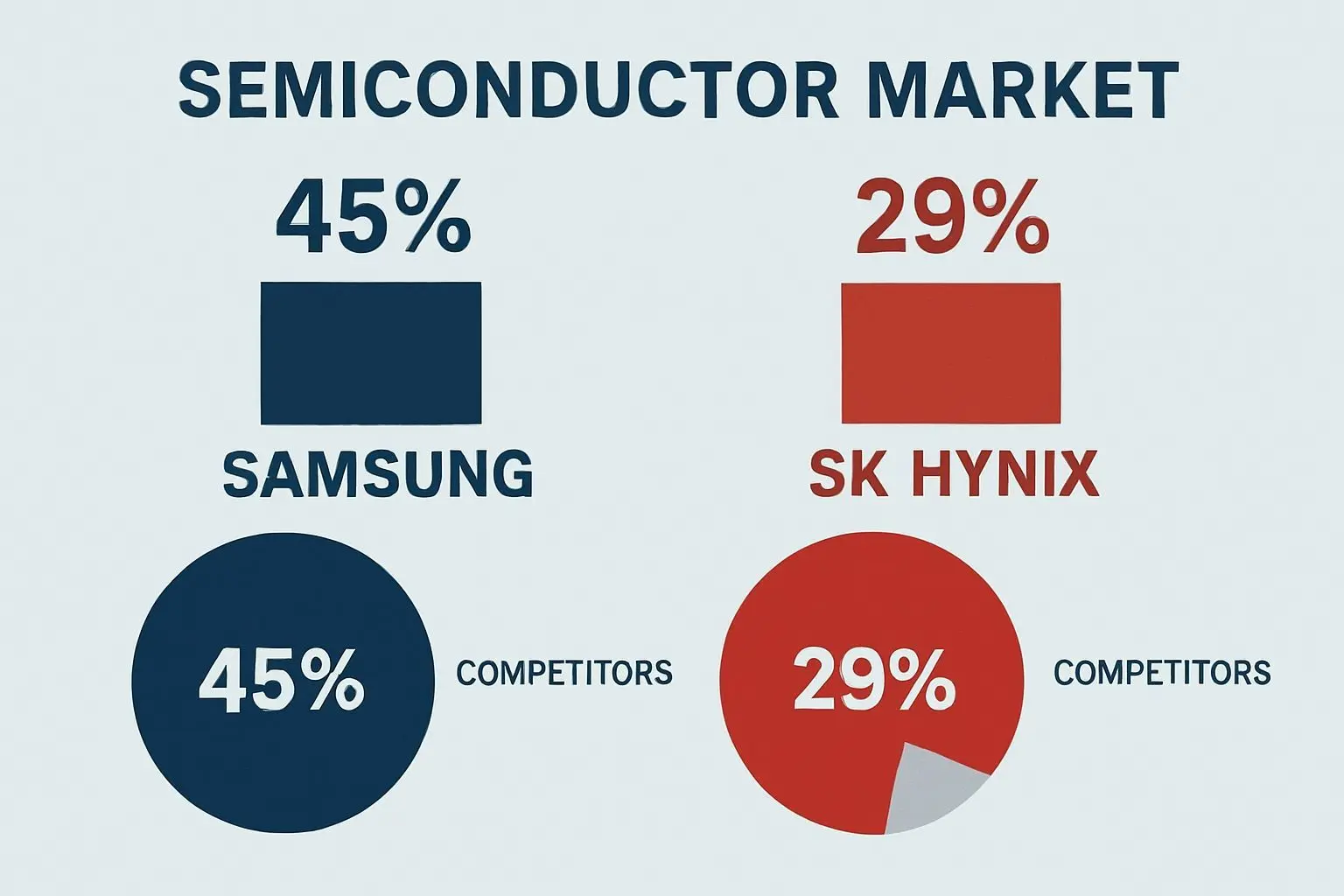 ๐ก ํ์ฌ ํ๊ตญ ๋ฐ๋์ฒด์ ์๋์ ๊ฐ์ 