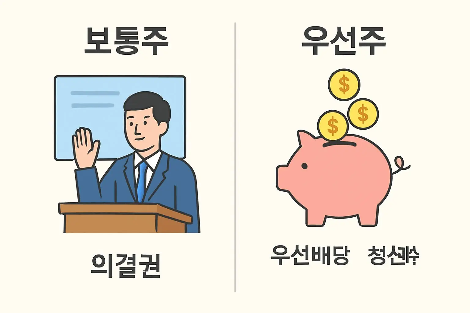 보통주와 우선주, 기본 개념부터 정확히 짚고 넘어가기