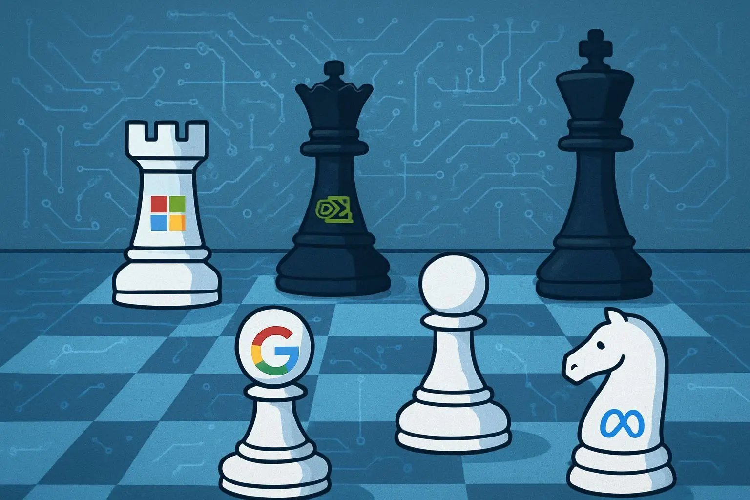 빅테크 기업들의 생존 전쟁: 수비수와 공격수의 전략