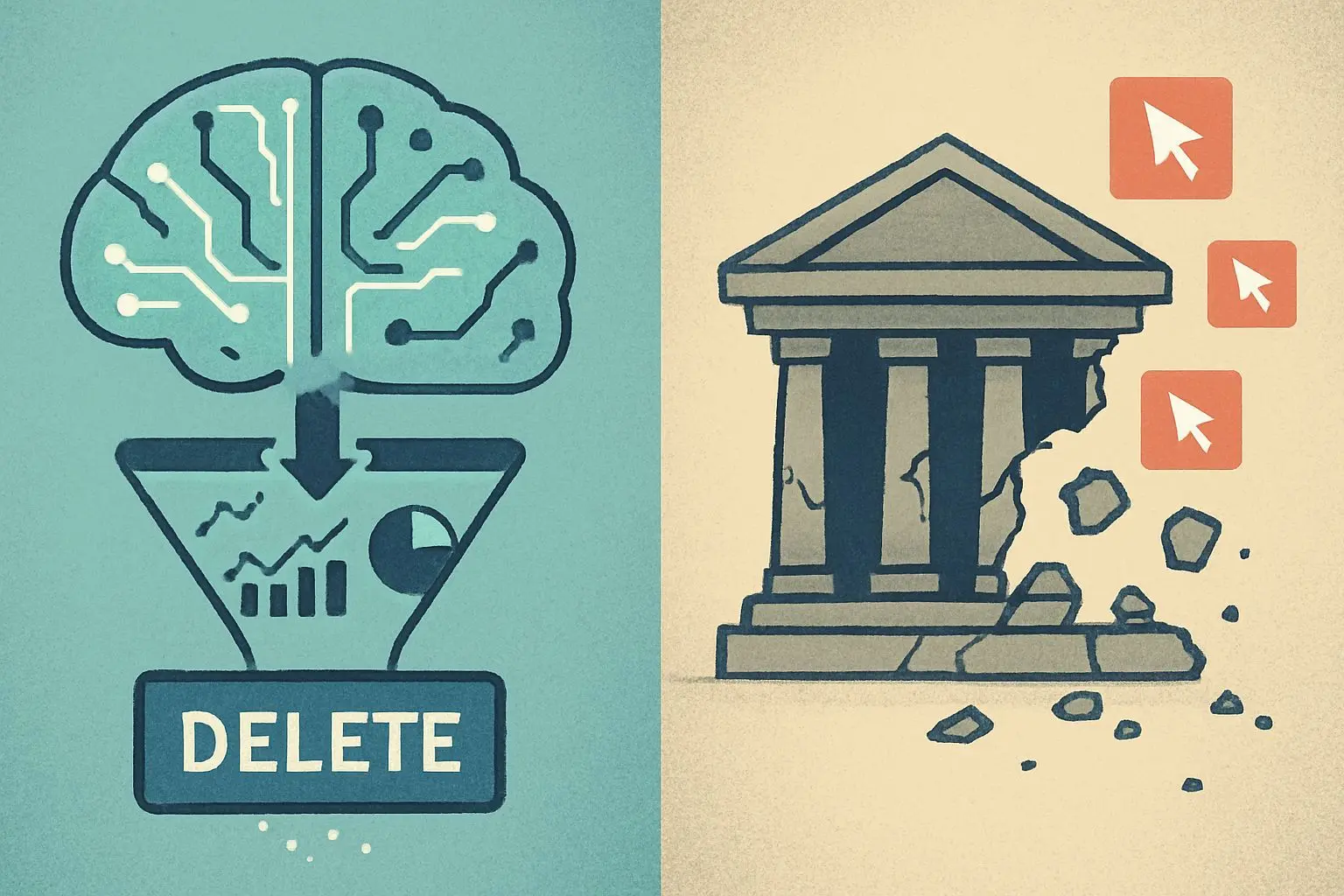 투자자가 직면한 두 가지 새로운 위험: 정보와 기업 모델