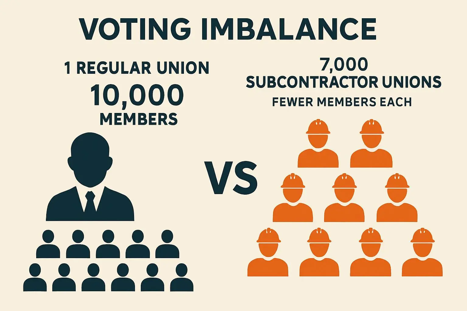 📊 교섭 창구 단일화, 숫자로 보는 구조적 불평등