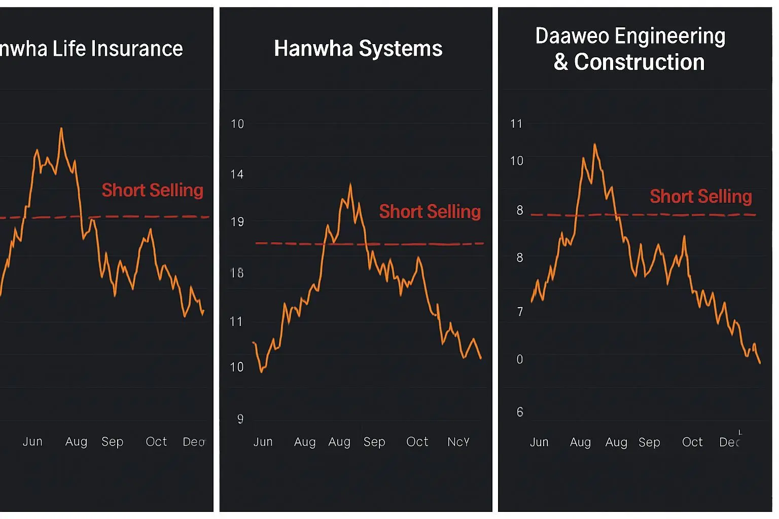 🔍 공매도 집중 3대 종목 분석