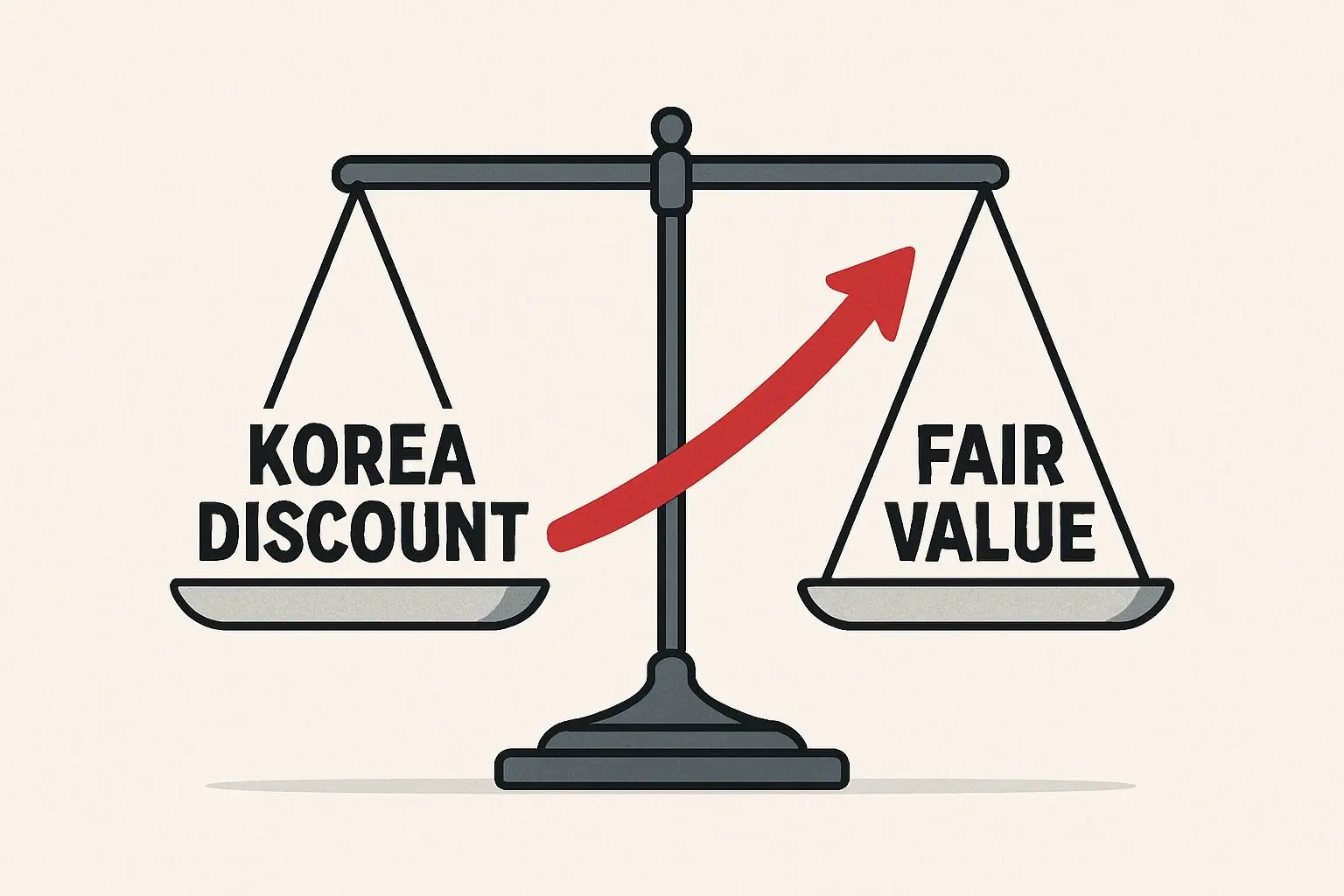 ✨ 두 번째 엔진: 리레이팅, 코리아 디스카운트의 종말