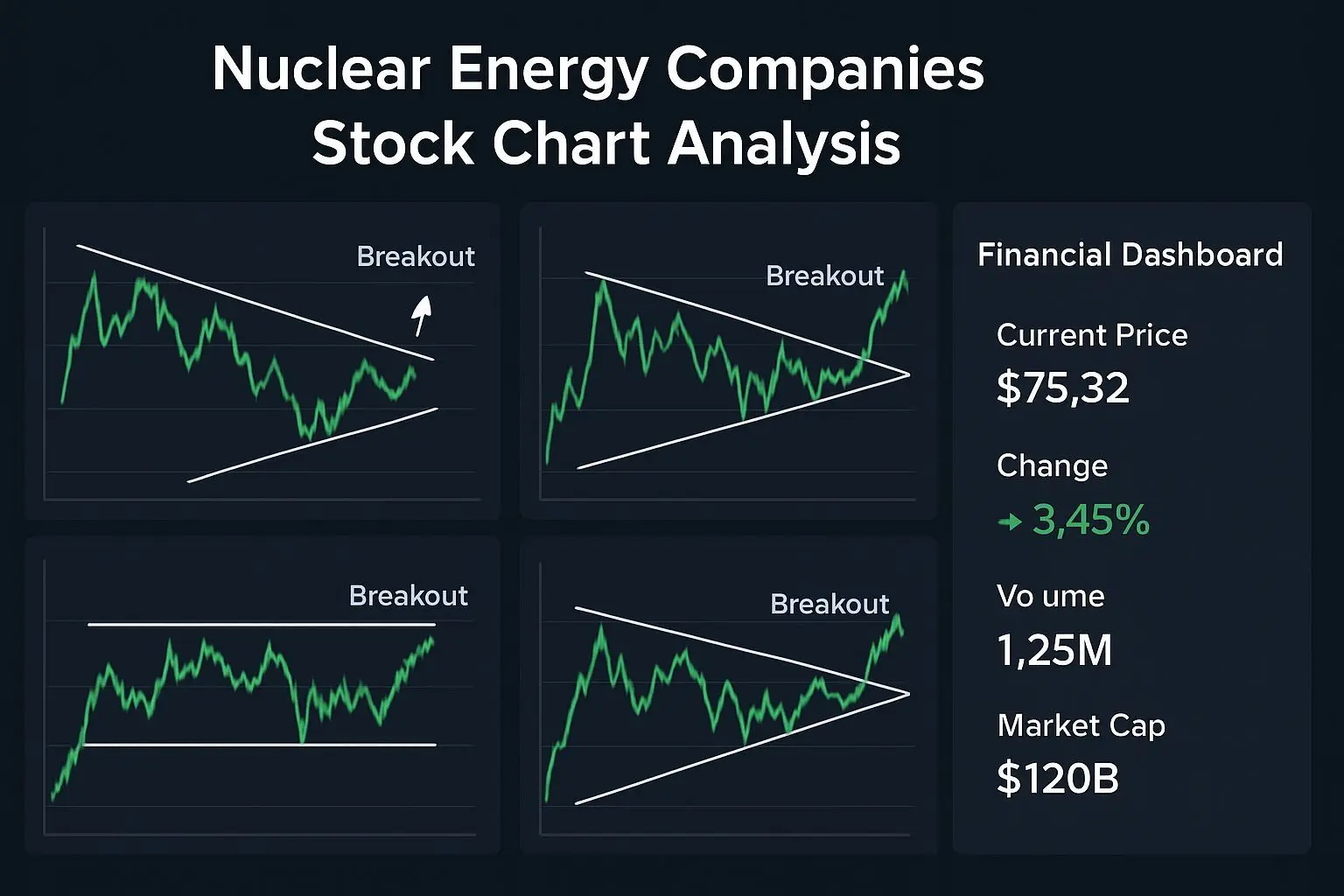 🔍 원전주 차트 분석, 숨고르기 단계 확인