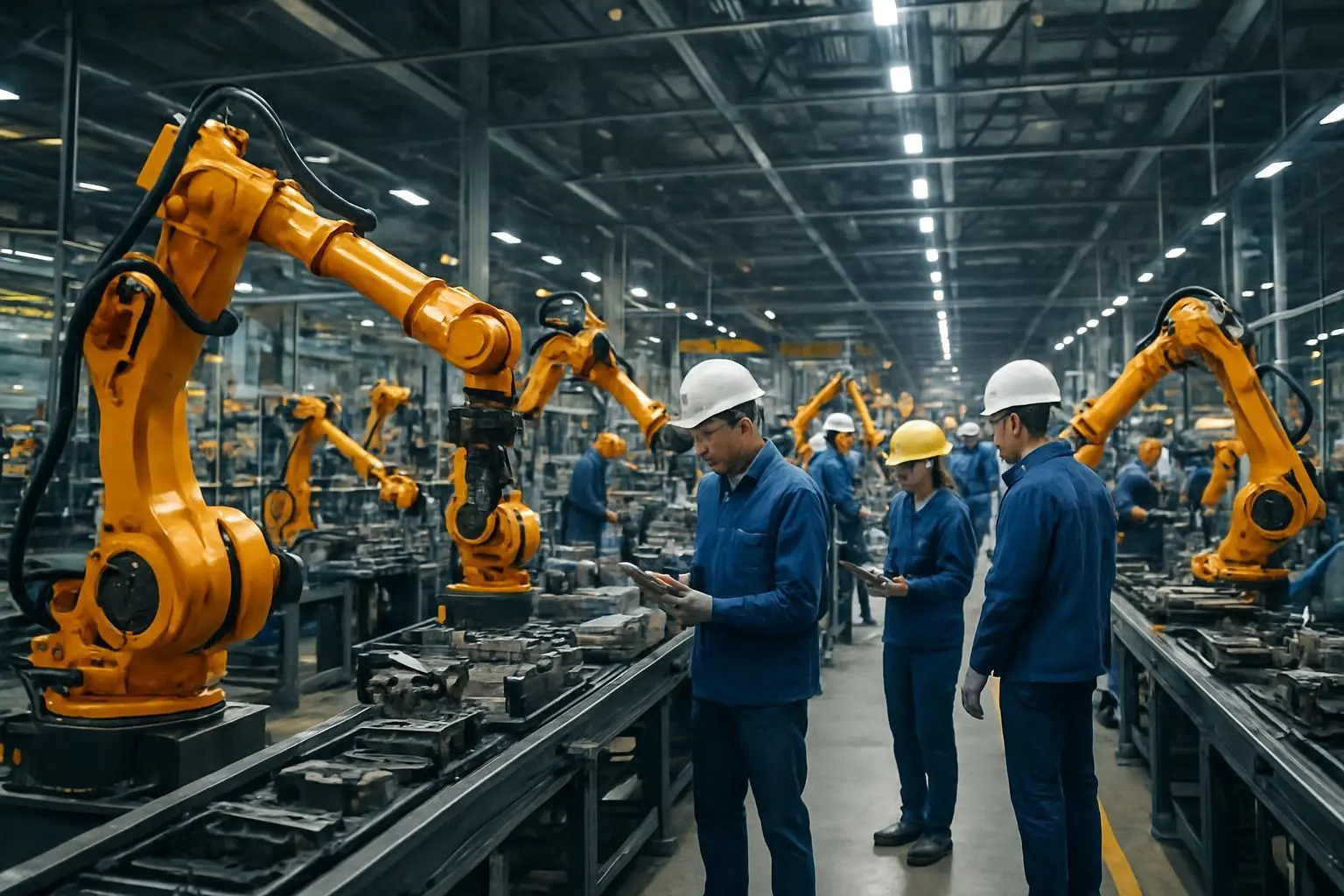 📈 세계 제조업의 흐름: 로봇 자동화와 인력난