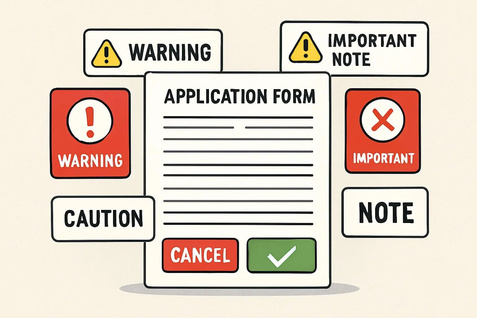 💡 경영 안정 바우처 신청 시 주의사항