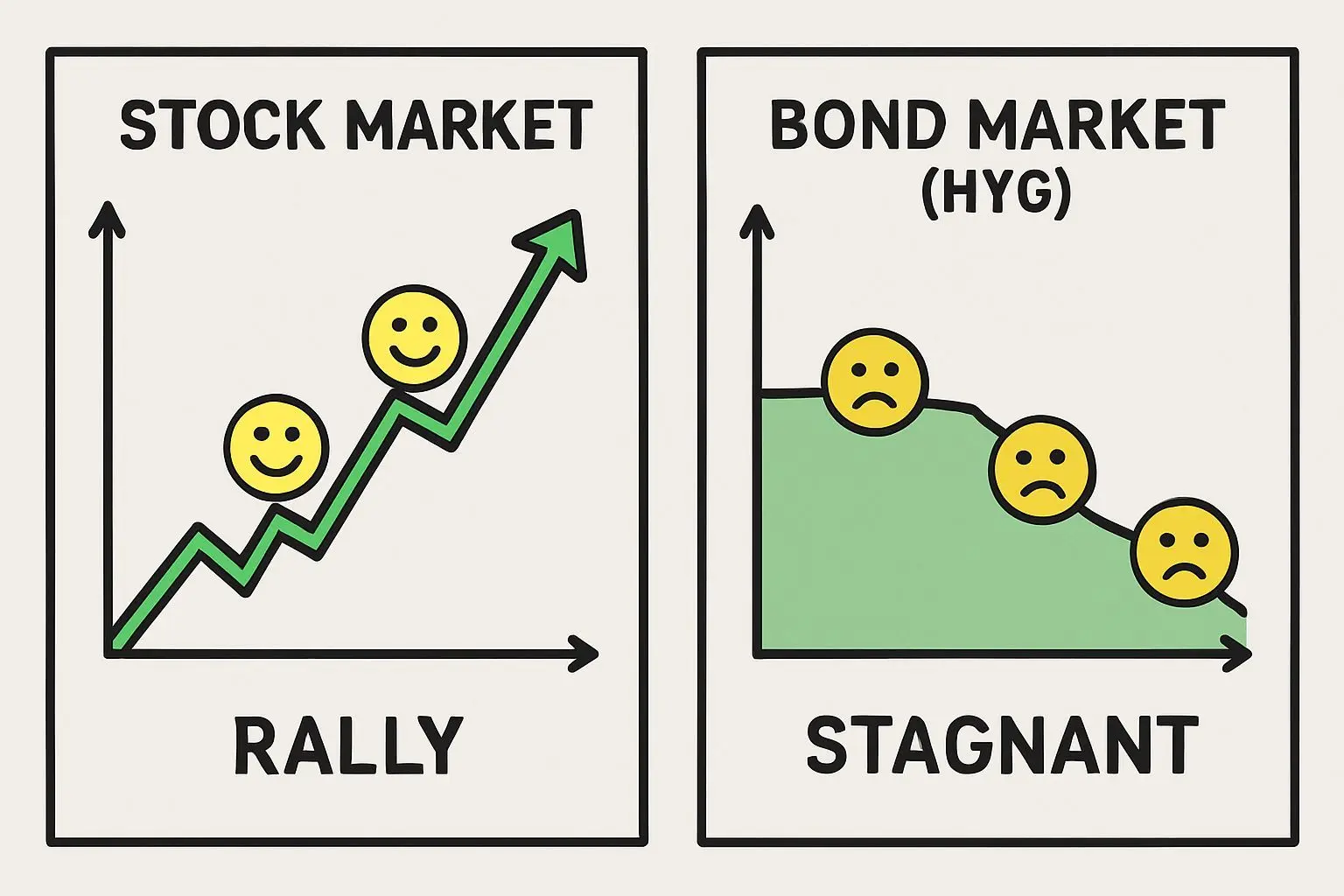 📈 주식 시장의 안도 랠리, 하지만 '이것'은 반등하지 않았다