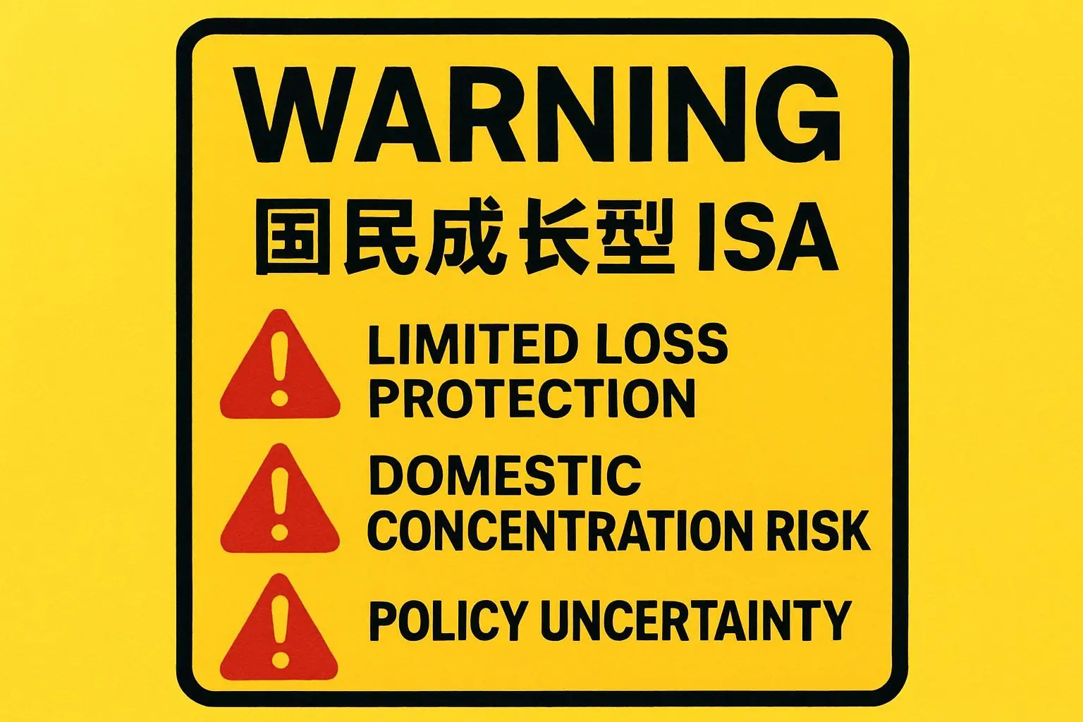 ⚠️ 국민 성장형 ISA, 숨겨진 3가지 함정